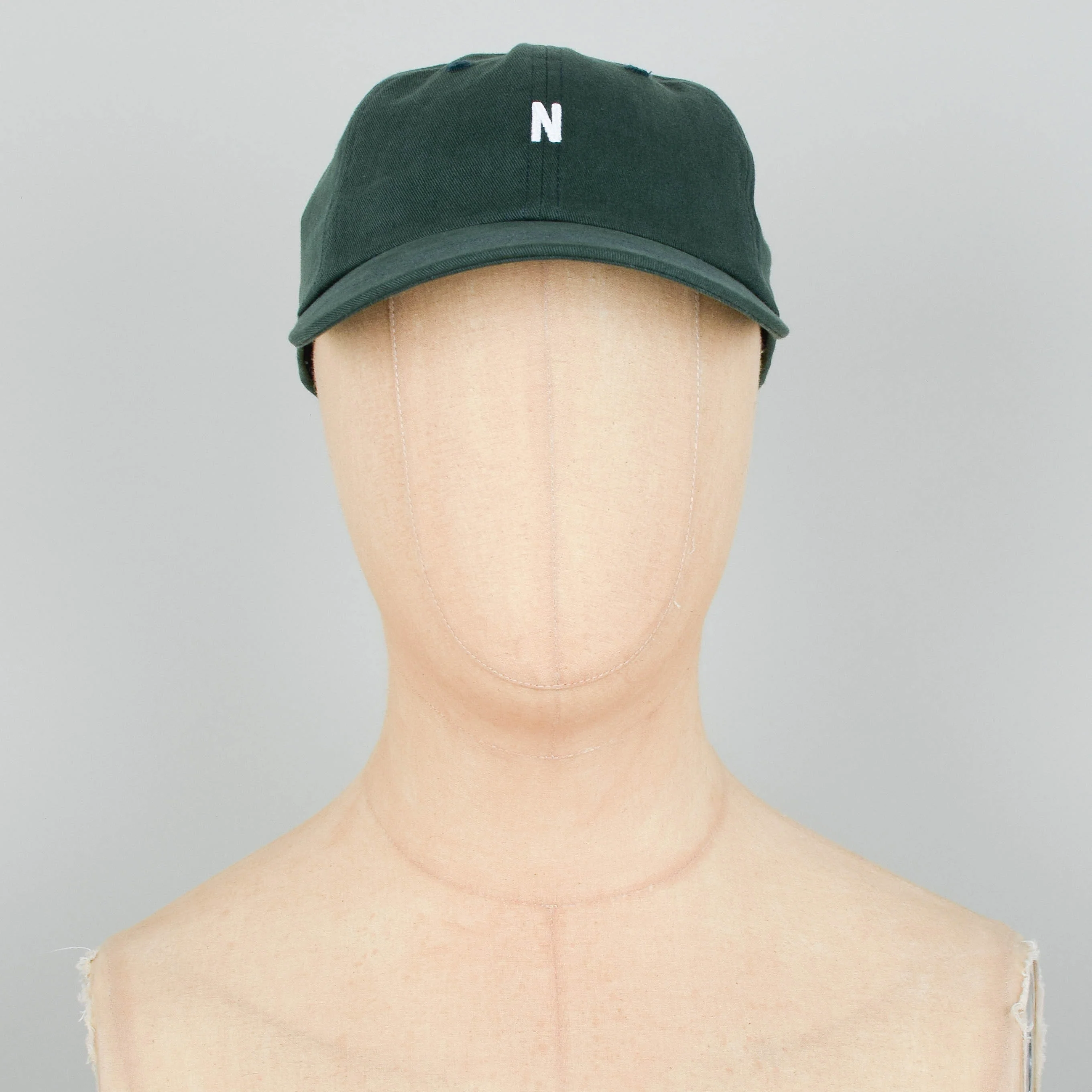 Norse Projects Twill Sports Cap - Dartmouth Green