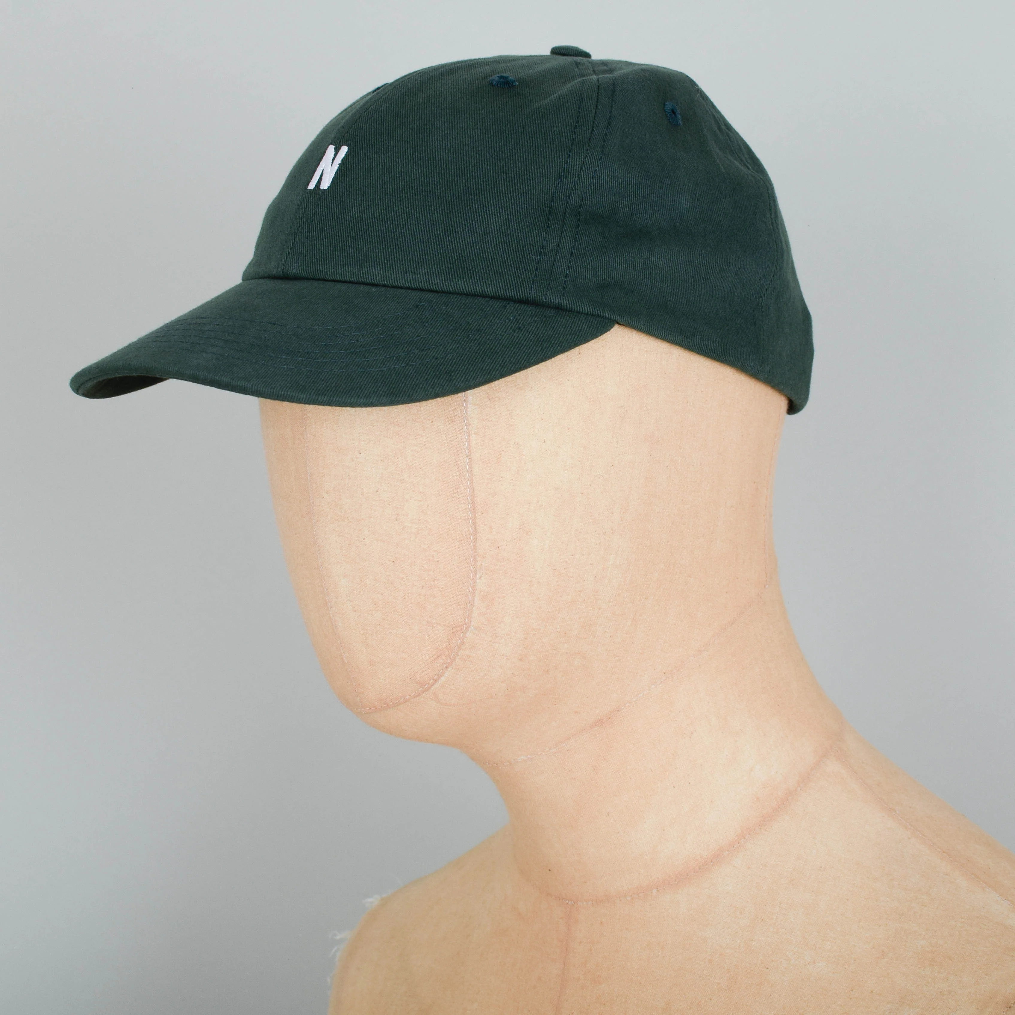 Norse Projects Twill Sports Cap - Dartmouth Green - Image 2