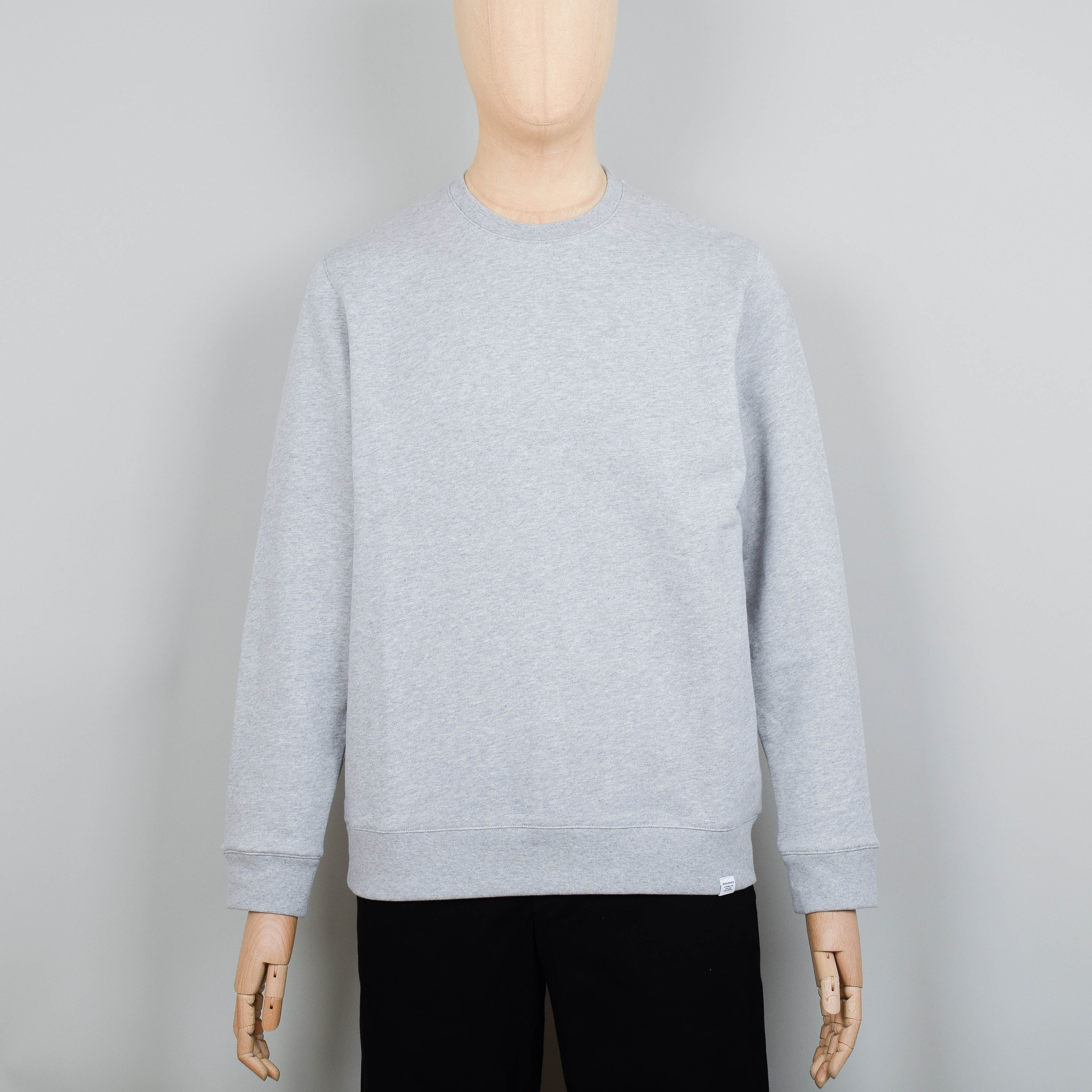Norse Projects Vagn Classic Crew - Light Grey Melange