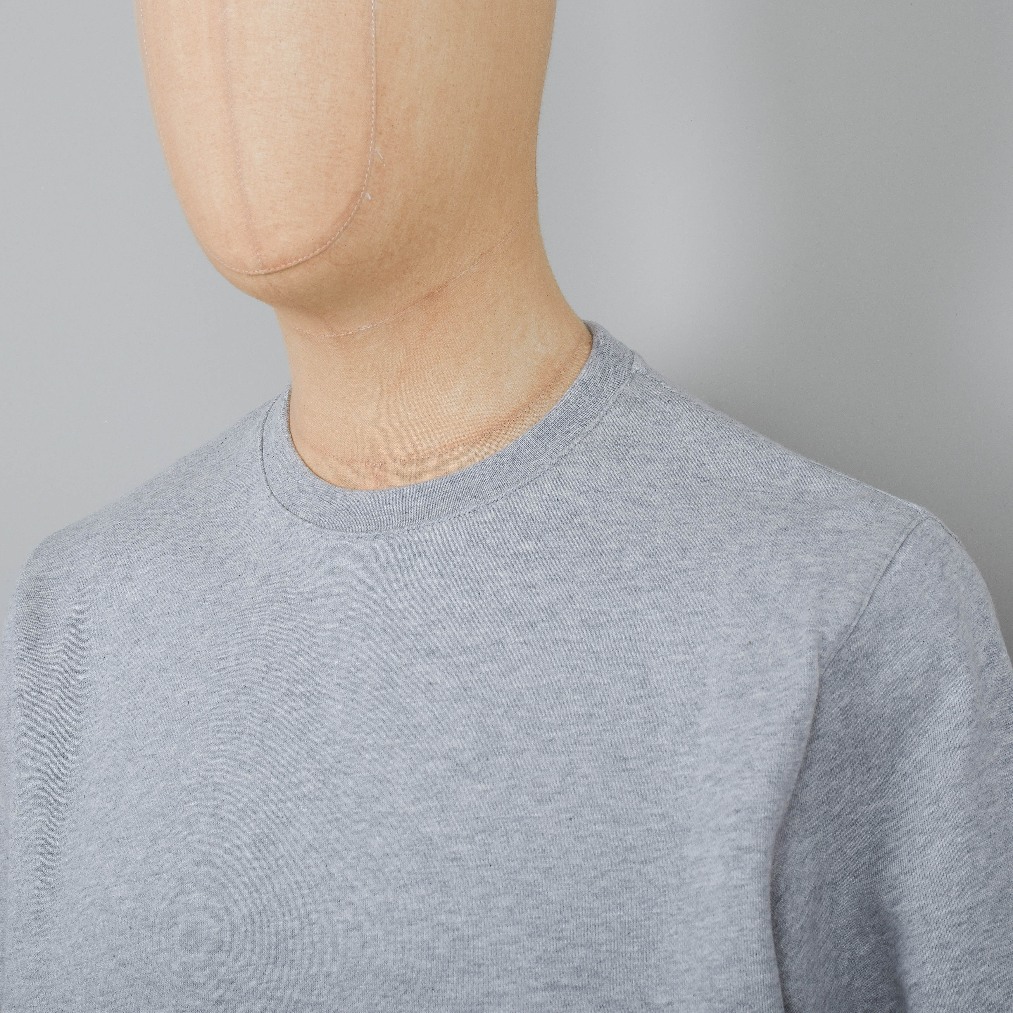 Norse Projects Vagn Classic Crew - Light Grey Melange - Image 2