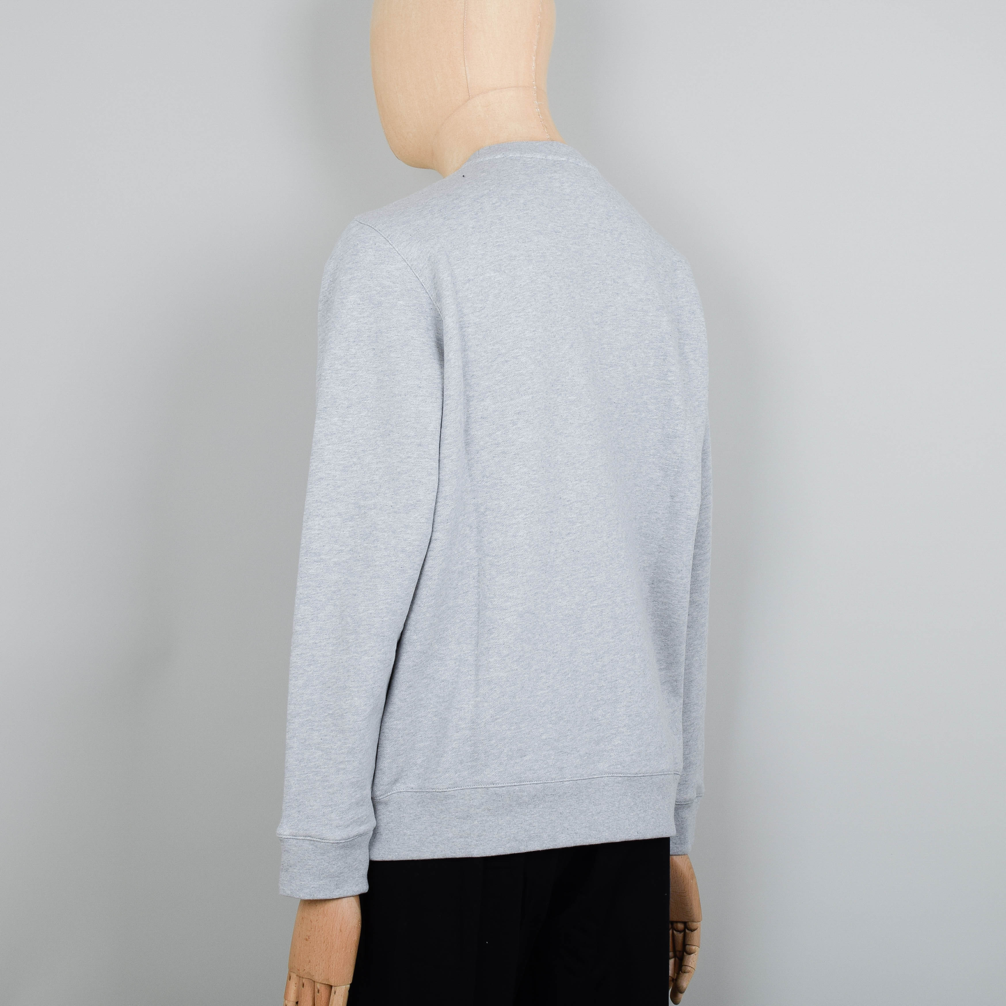 Norse Projects Vagn Classic Crew - Light Grey Melange - Image 3