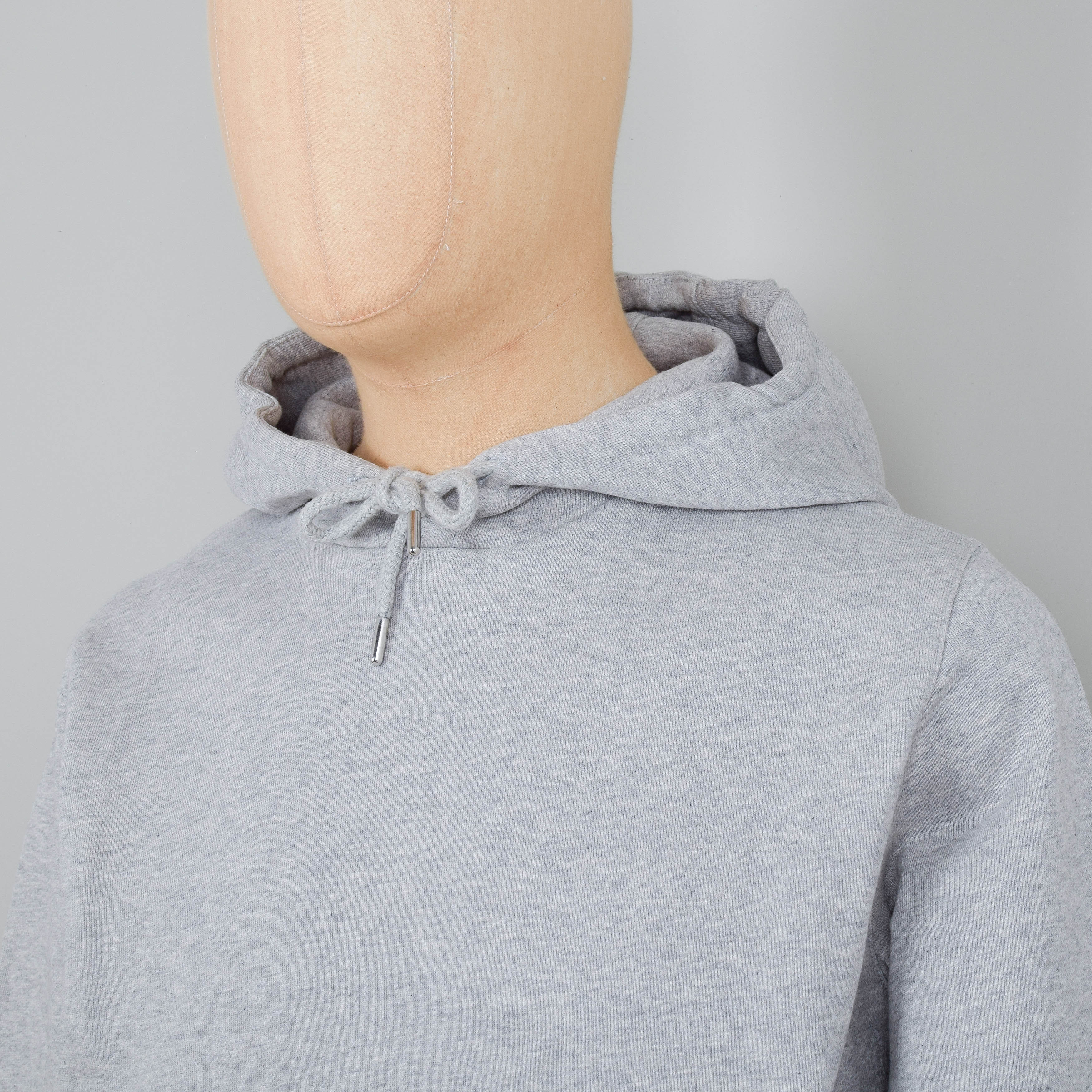 Norse Projects Vagn Classic Hood - Light Grey Melange - Image 2