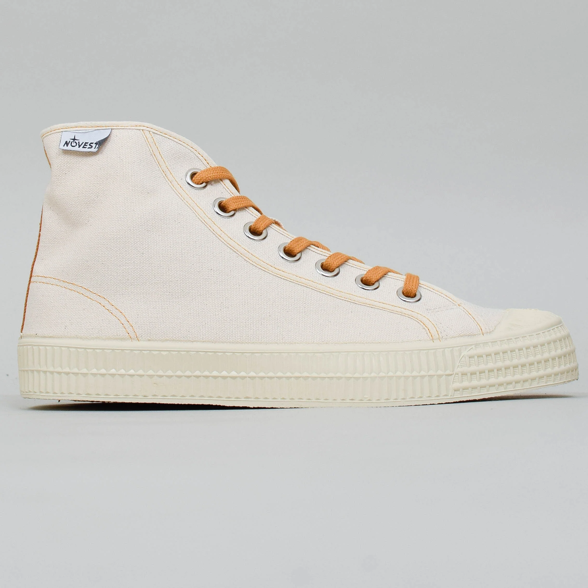 Novesta Star Dribble Contrast Stitching - Beige - Image 2