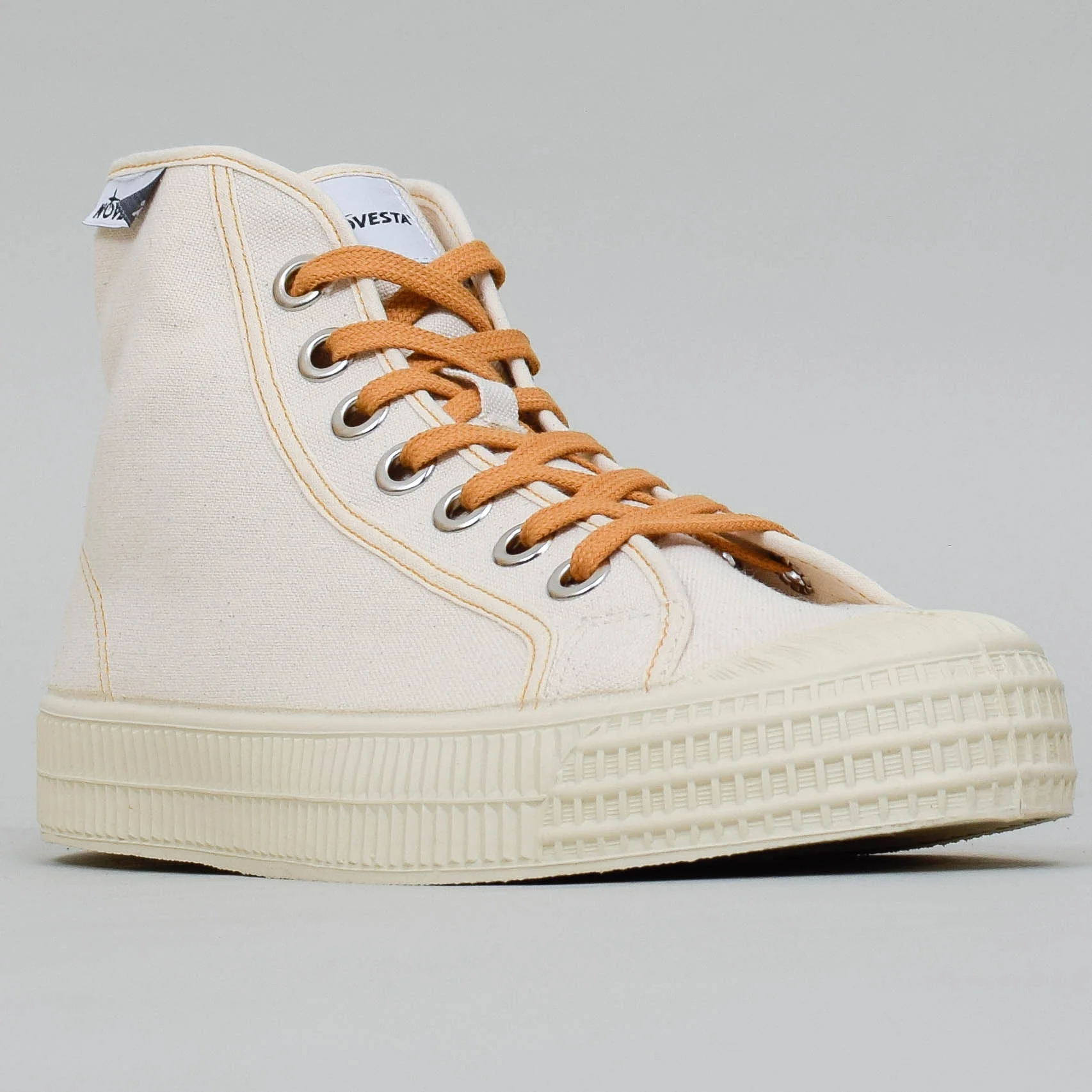 Novesta Star Dribble Contrast Stitching - Beige - Image 4