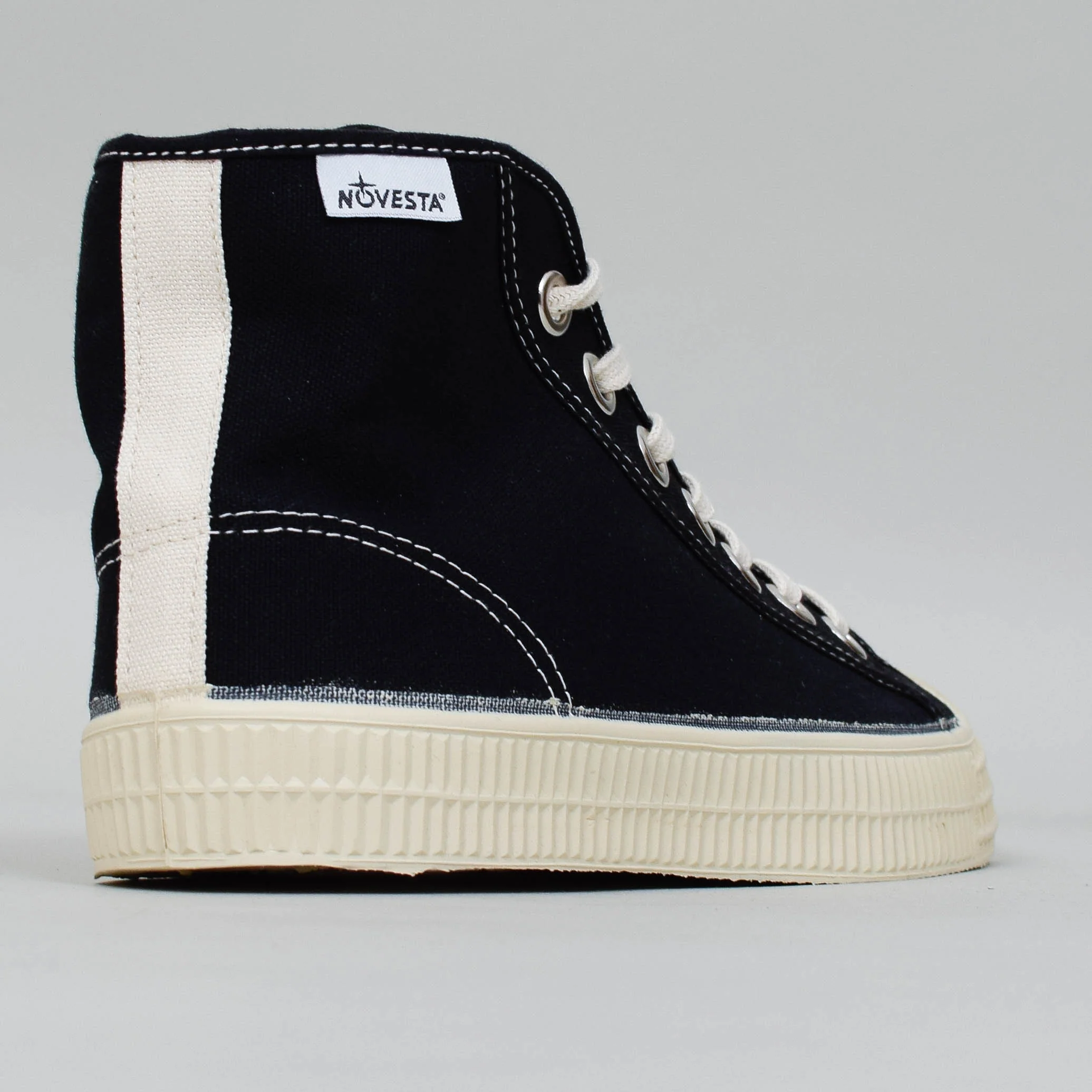 Novesta Star Dribble Contrast Stitching - Black - Image 3