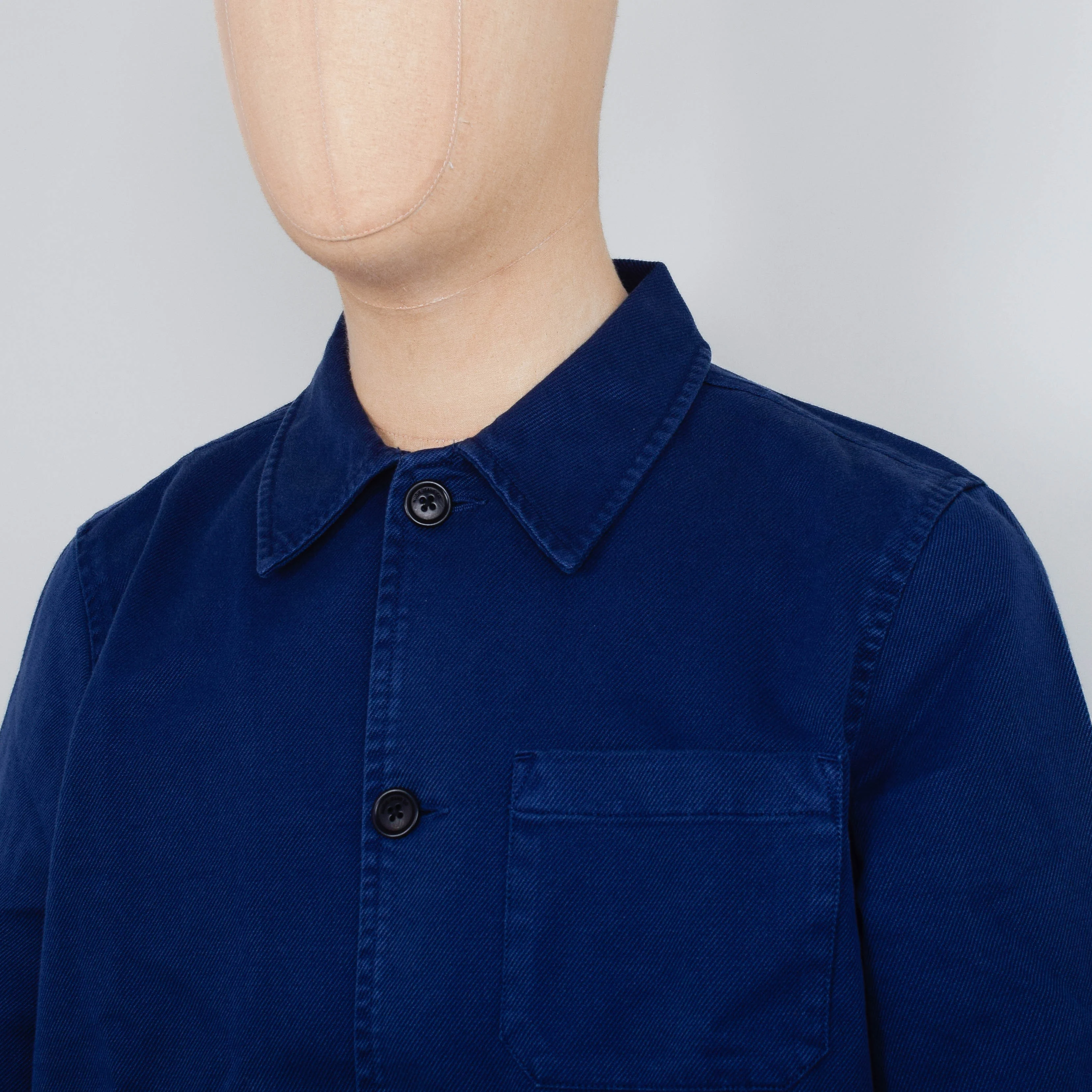 Nudie Jeans Barney Worker Jacket - Mid Blue - Image 2