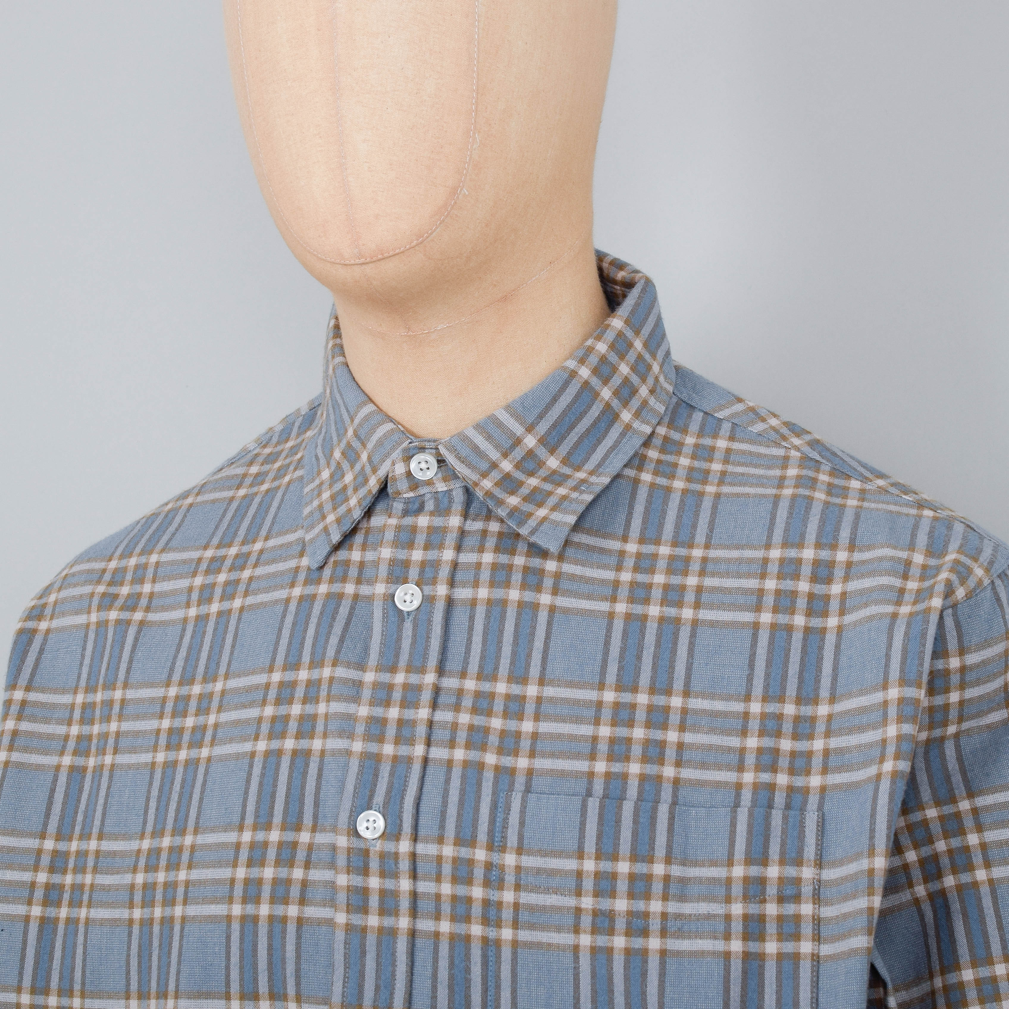 Nudie Jeans Filip Prairie Shirt - Light Blue - Image 2