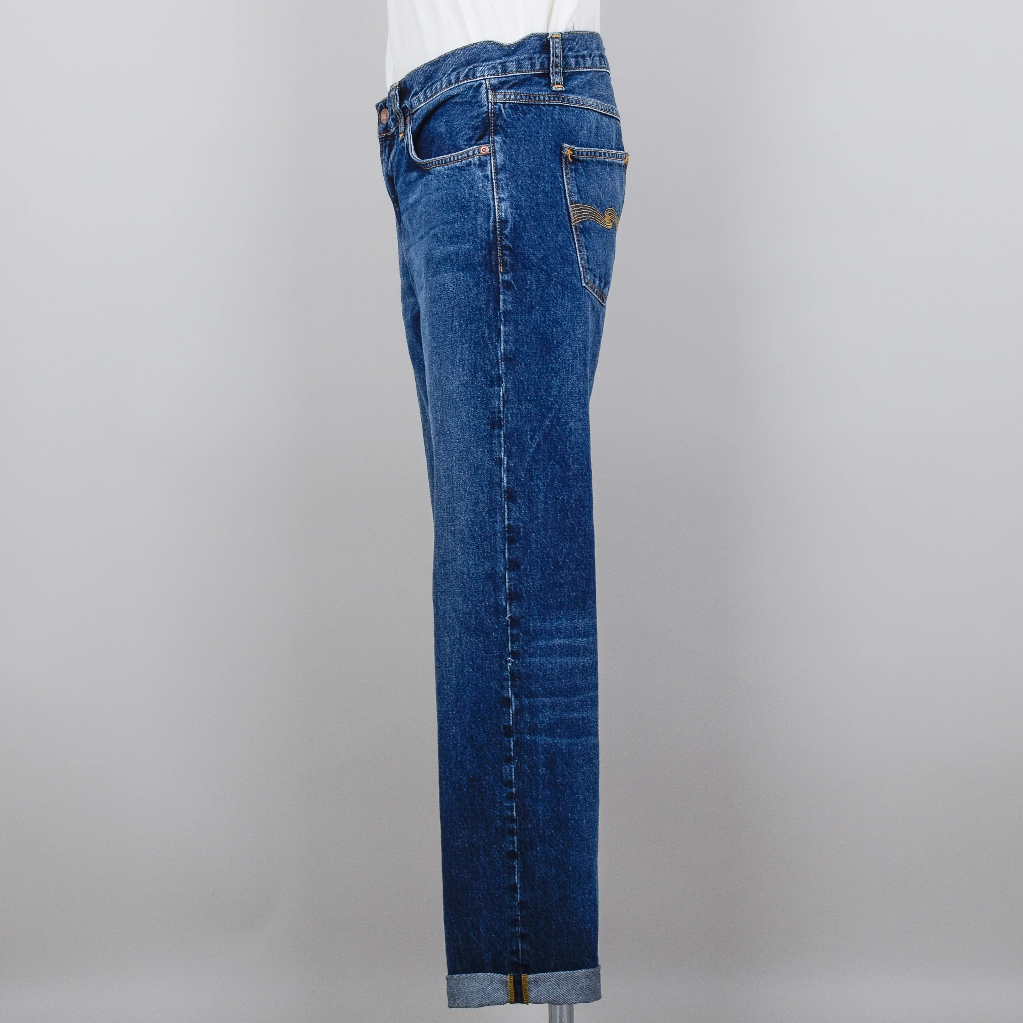 Nudie Jeans Gritty Jackson - Blue Slate - Image 2