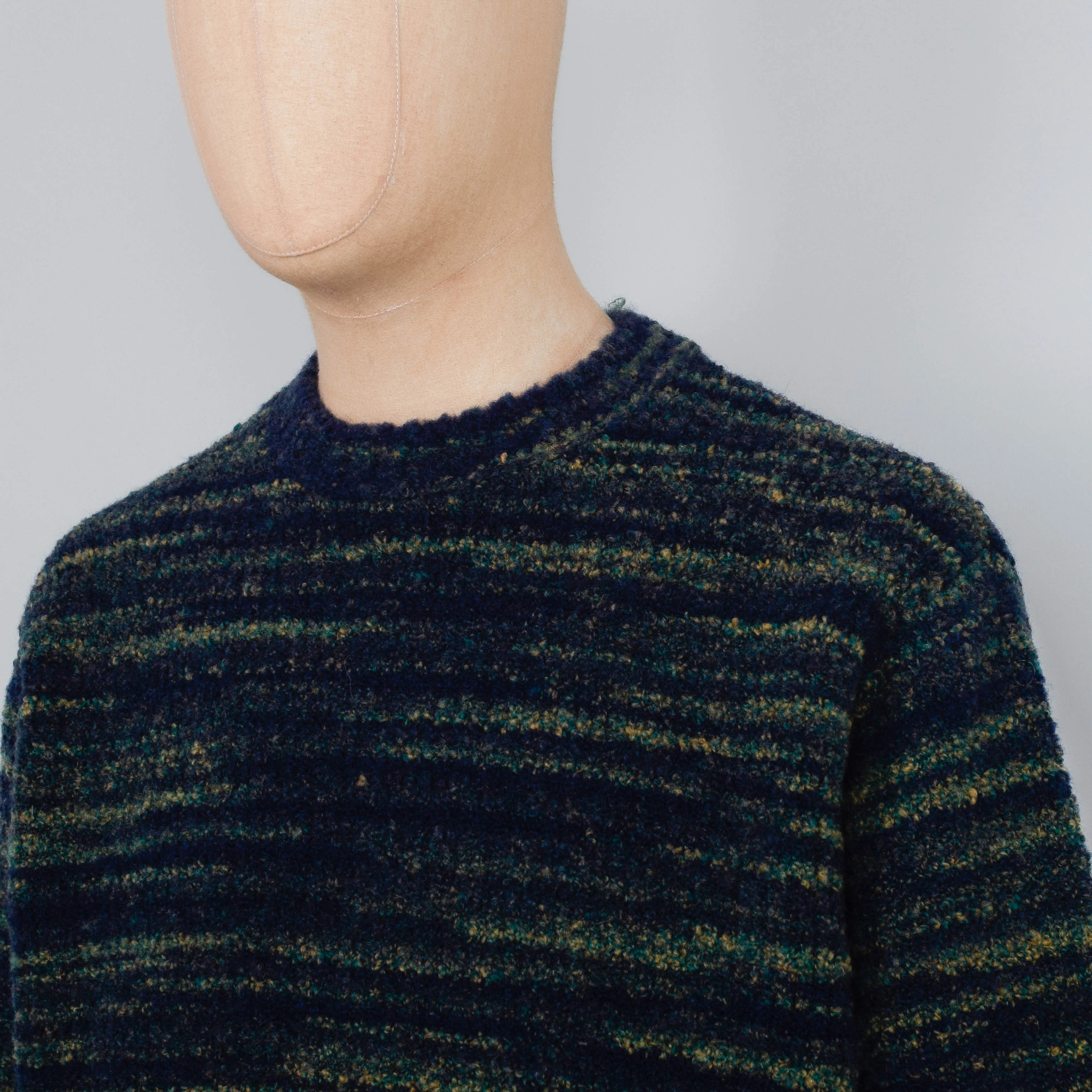 Nudie Jeans Gurra Boucle Sweater - Multi - Image 2