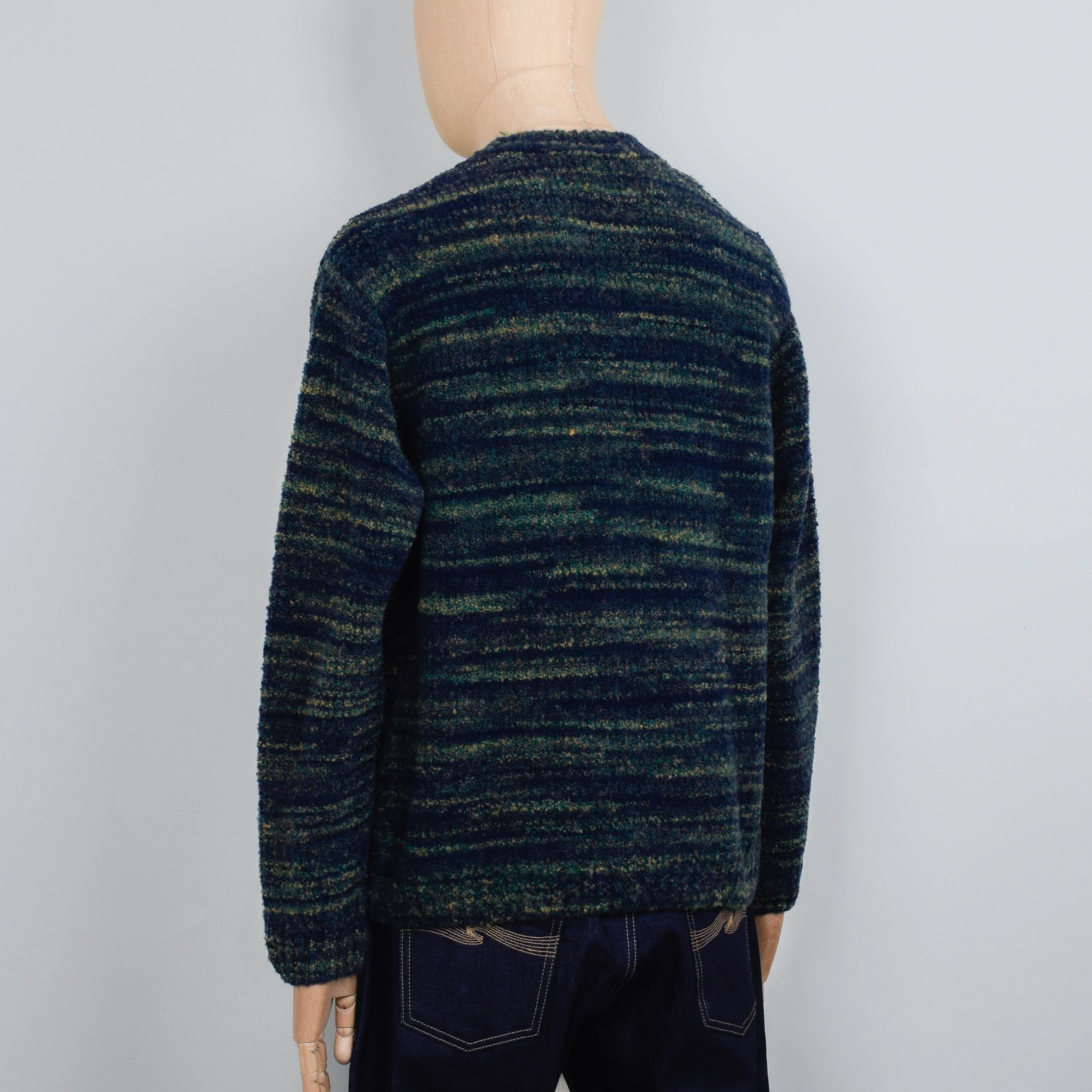 Nudie Jeans Gurra Boucle Sweater - Multi - Image 3