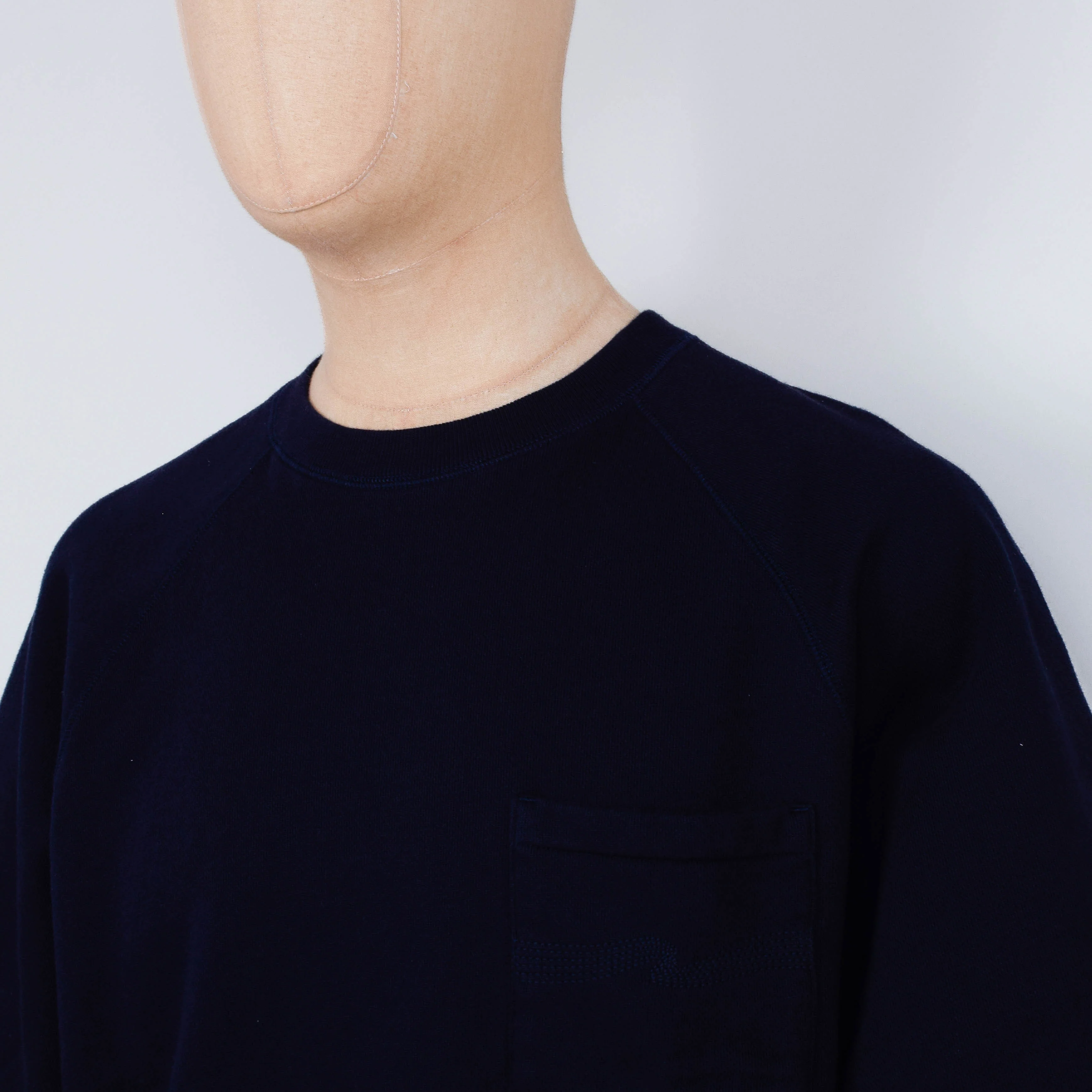 Nudie Jeans Kaj Short Sleeved Sweatshirt - Blueberry - Image 2