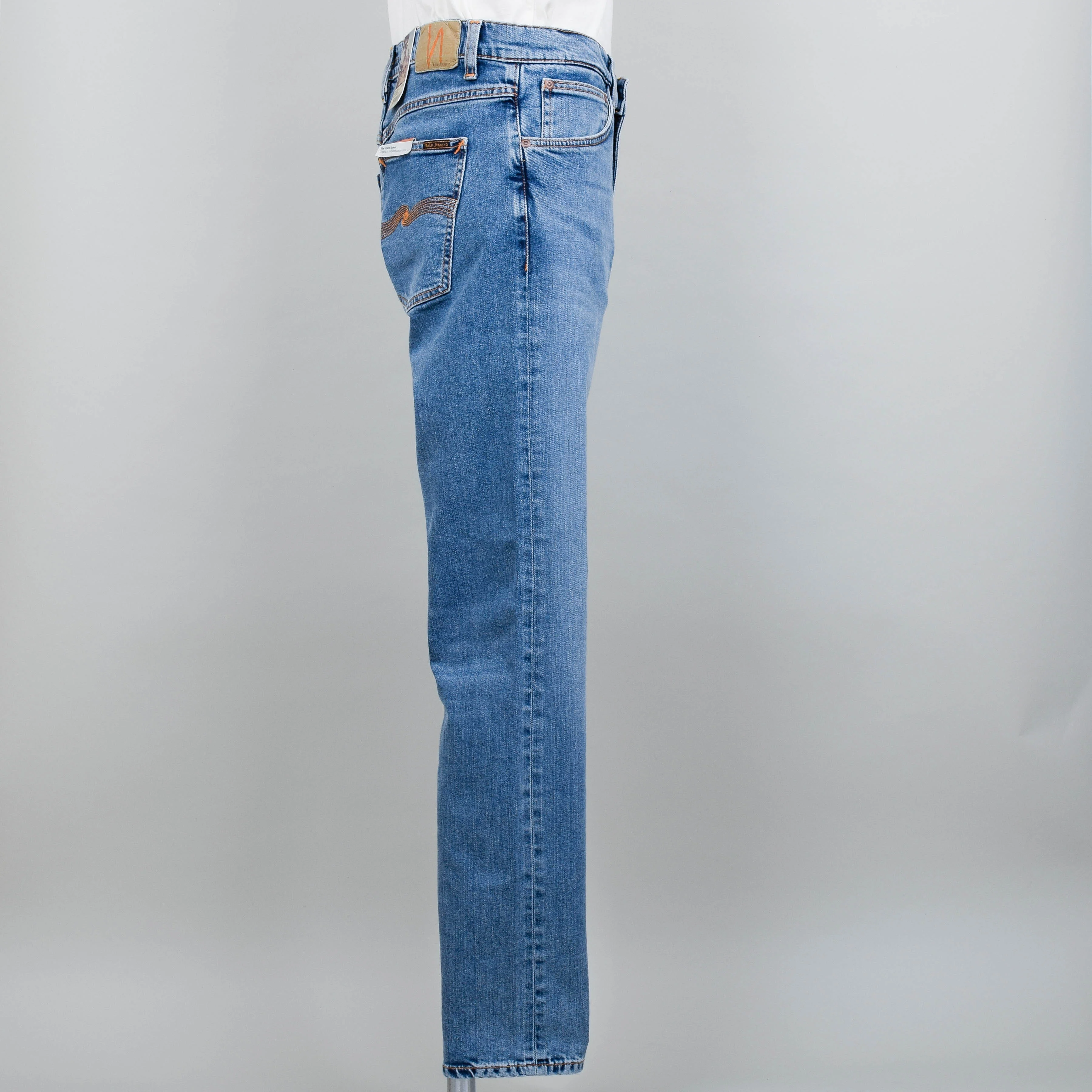 Nudie Jeans Lean Dean - Lost Orange - Image 2