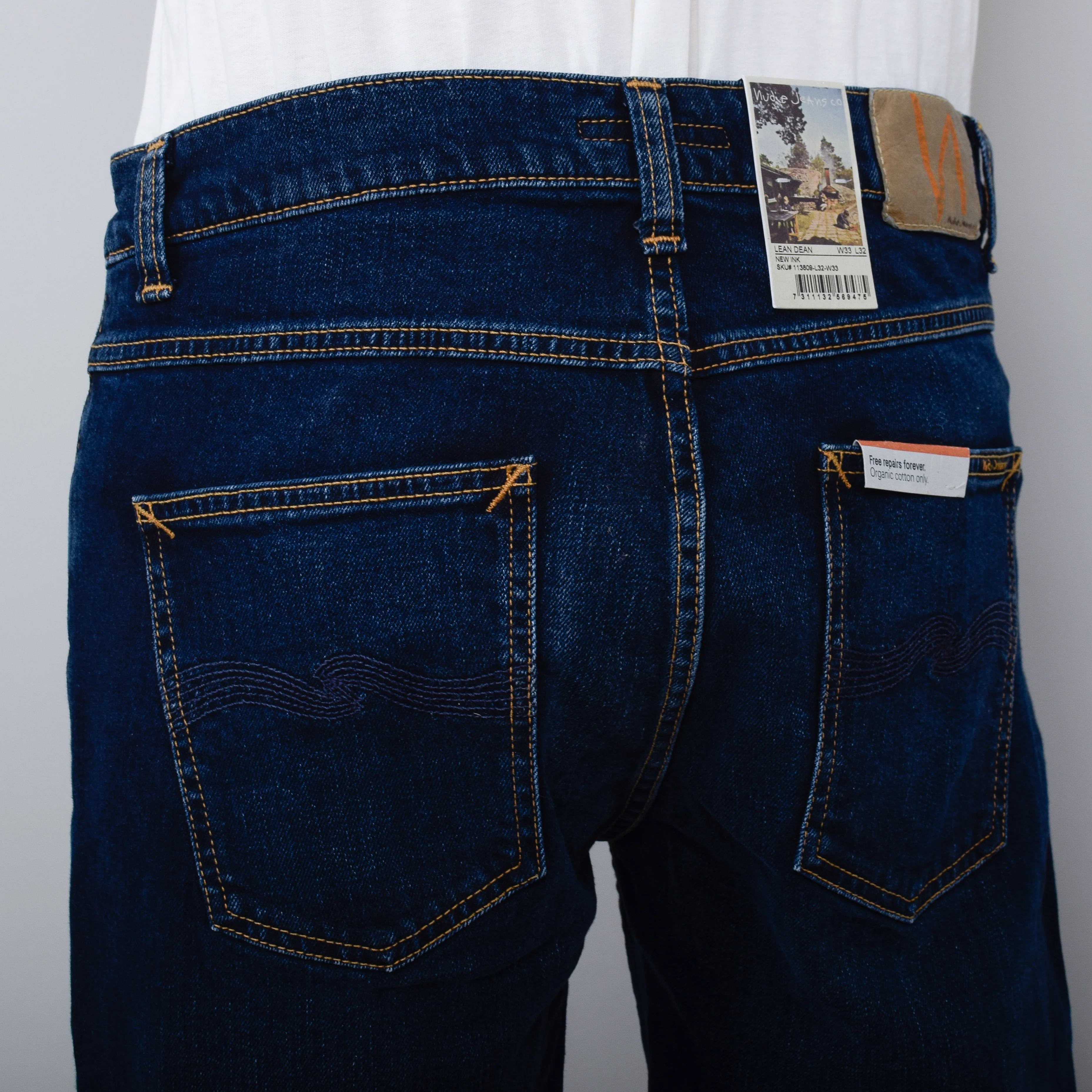 Nudie Jeans Lean Dean - New Ink - Image 3