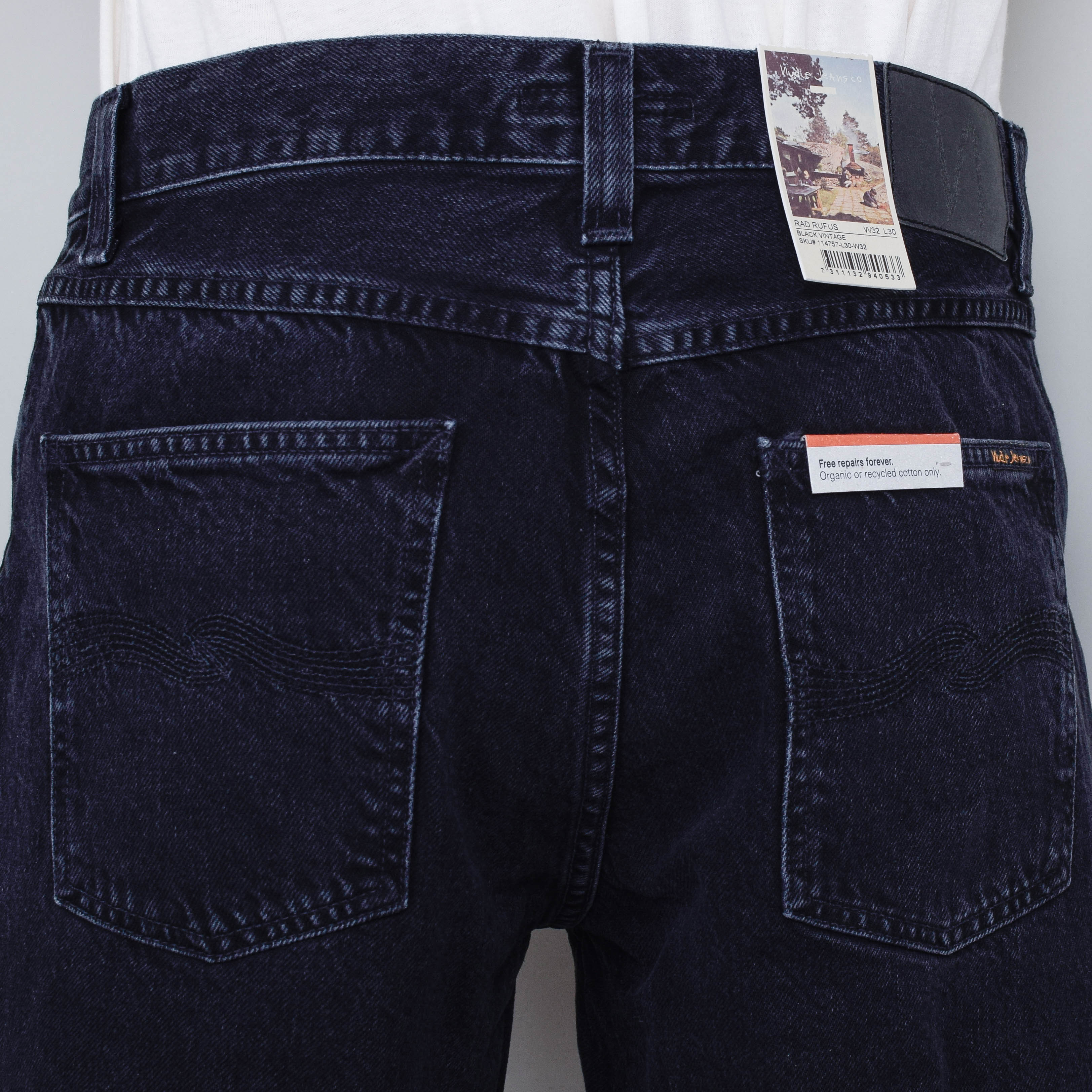Nudie Jeans Rad Rufus - Black Vintage - Image 3