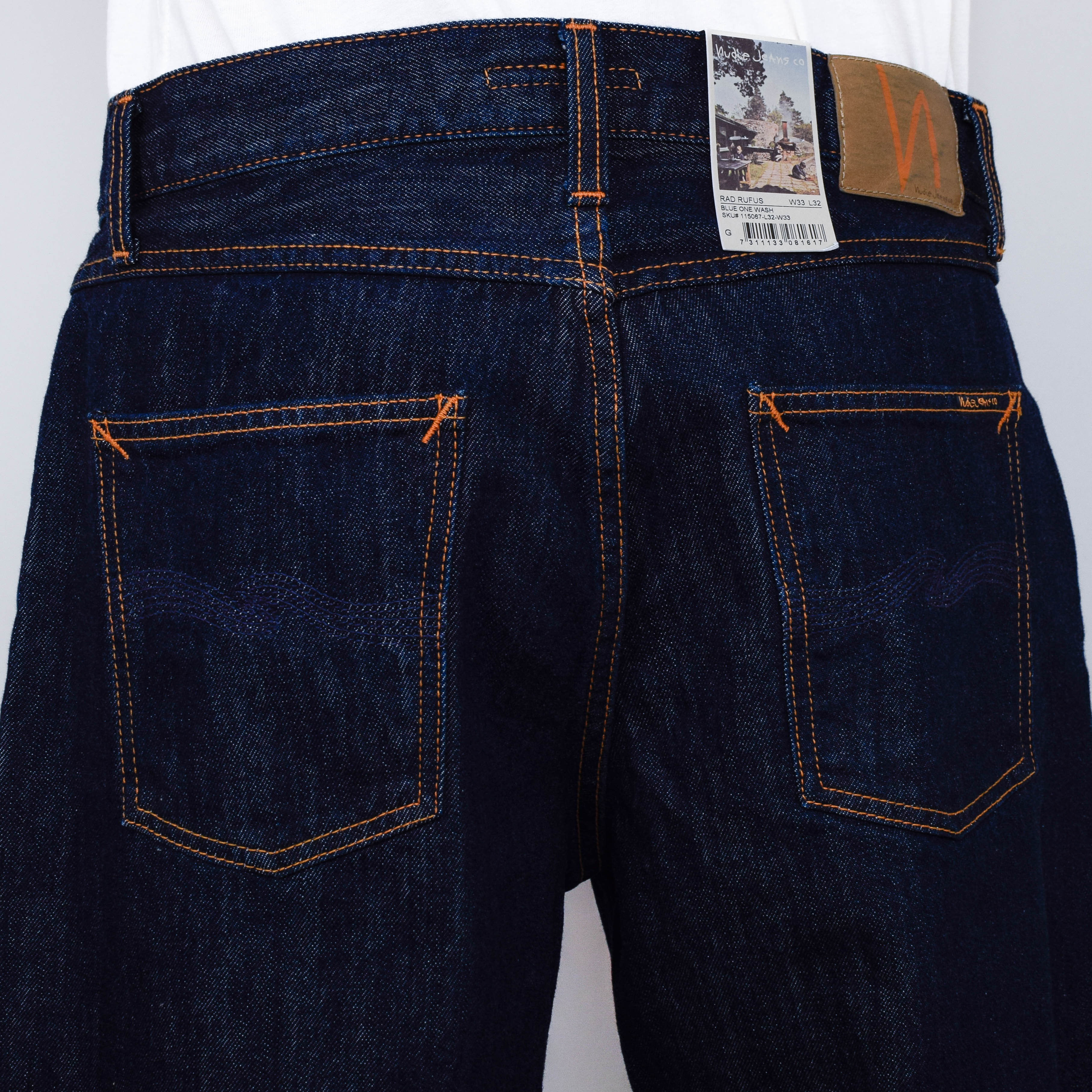 Nudie Jeans Rad Rufus - Blue One Wash - Image 3