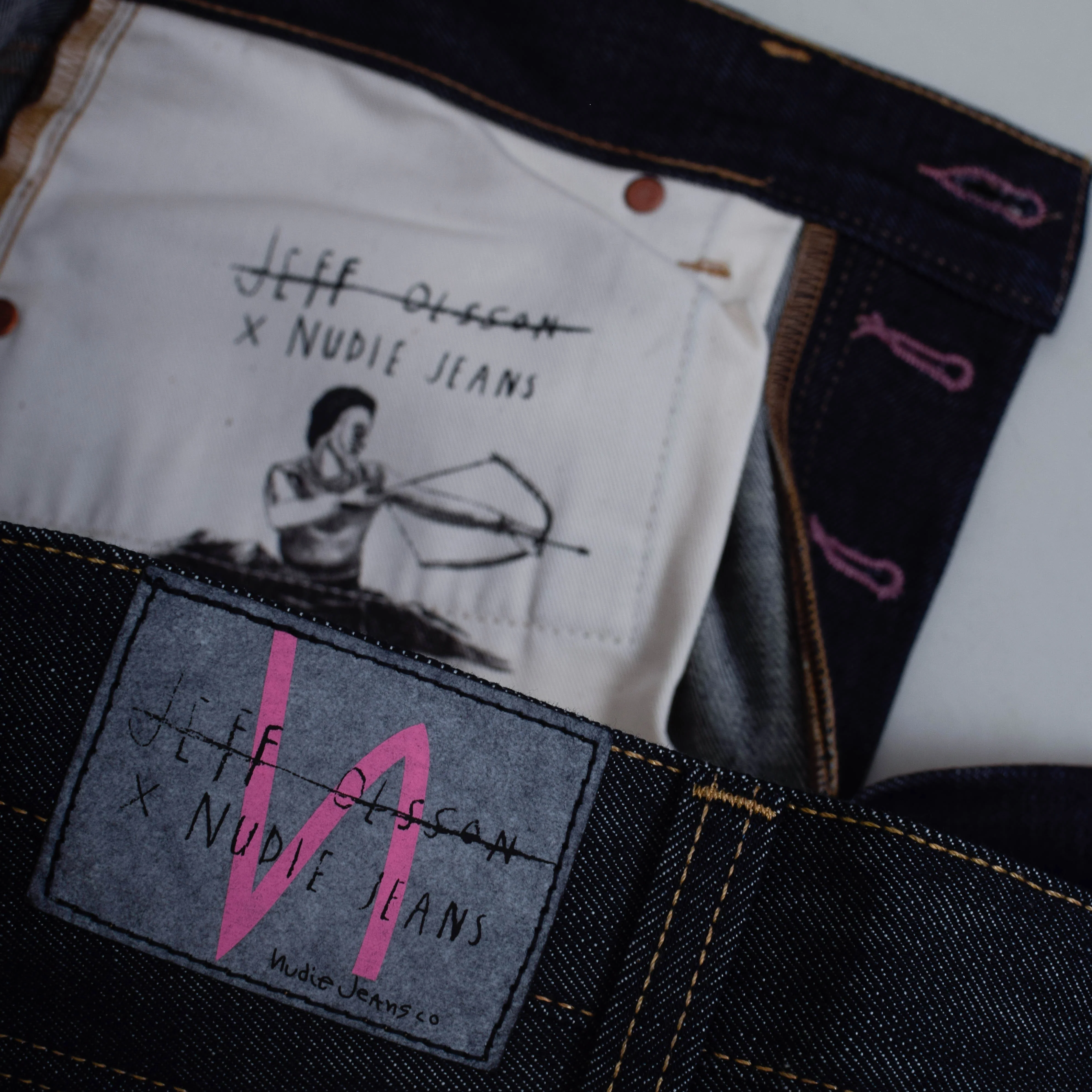 Nudie Jeans x Jeff Olsson Gritty Jackson - Born In Hell - Image 7