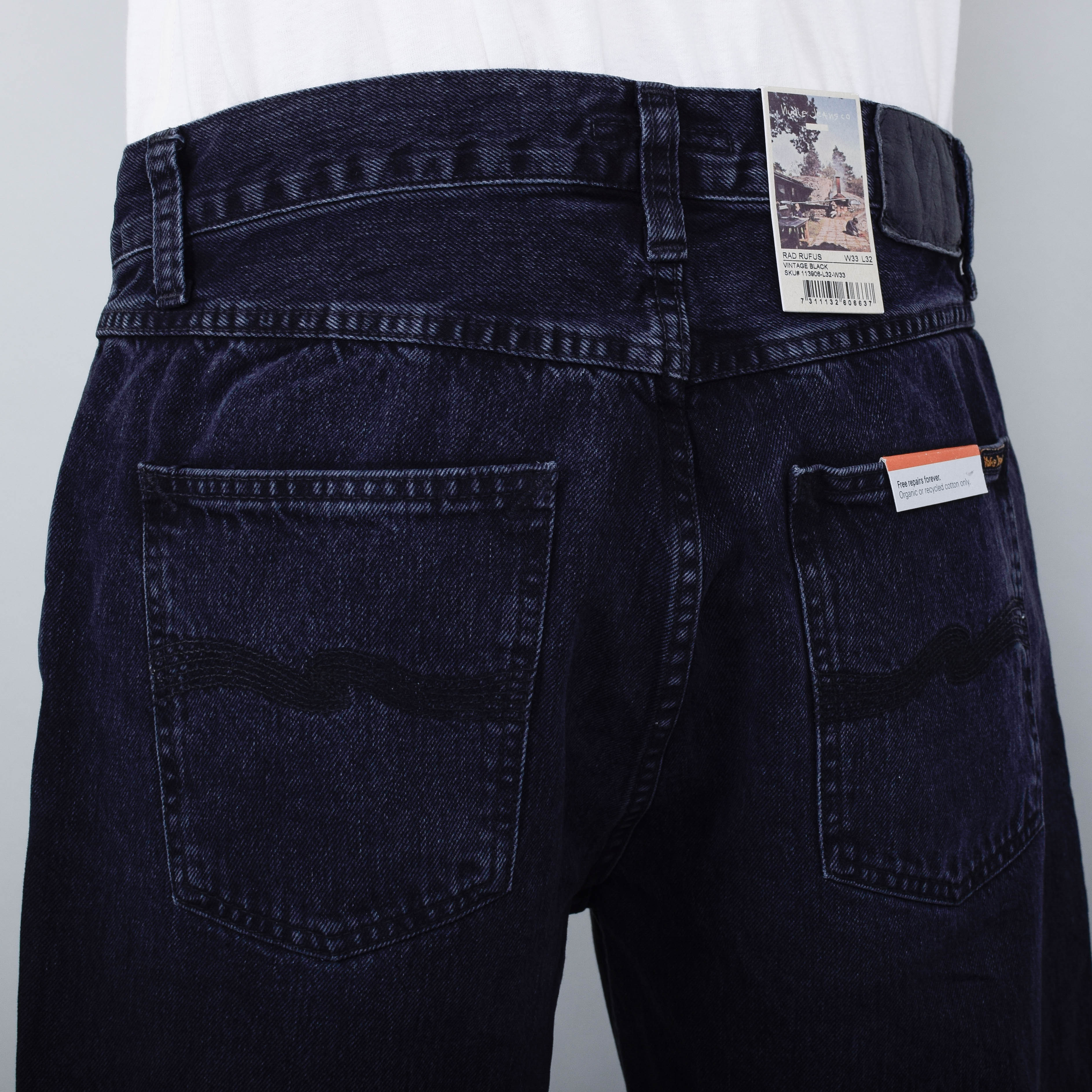 Nudie Jeans Rad Rufus - Vintage Black - Image 3