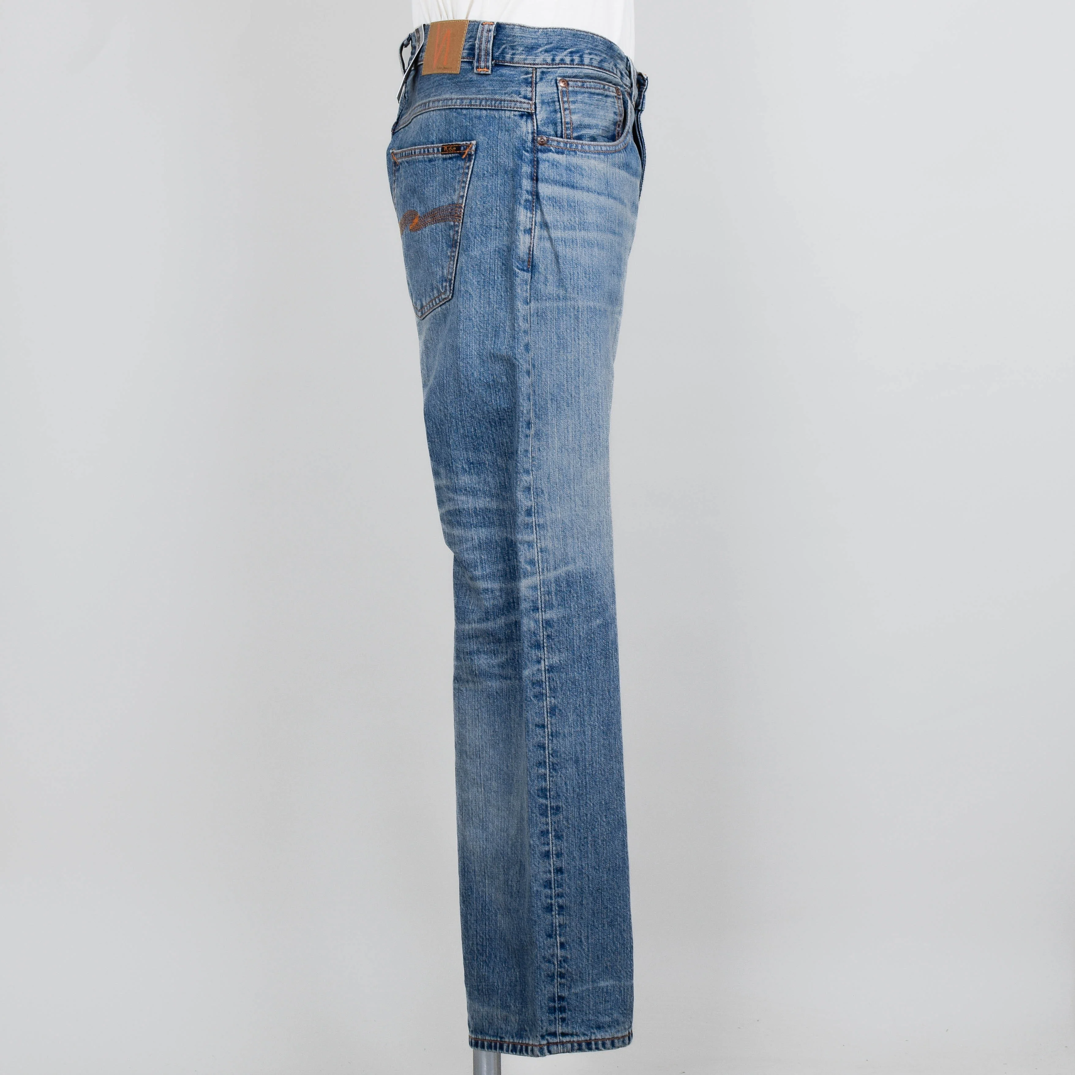 Nudie Jeans Regular Alf - Silver Tracks - Image 2