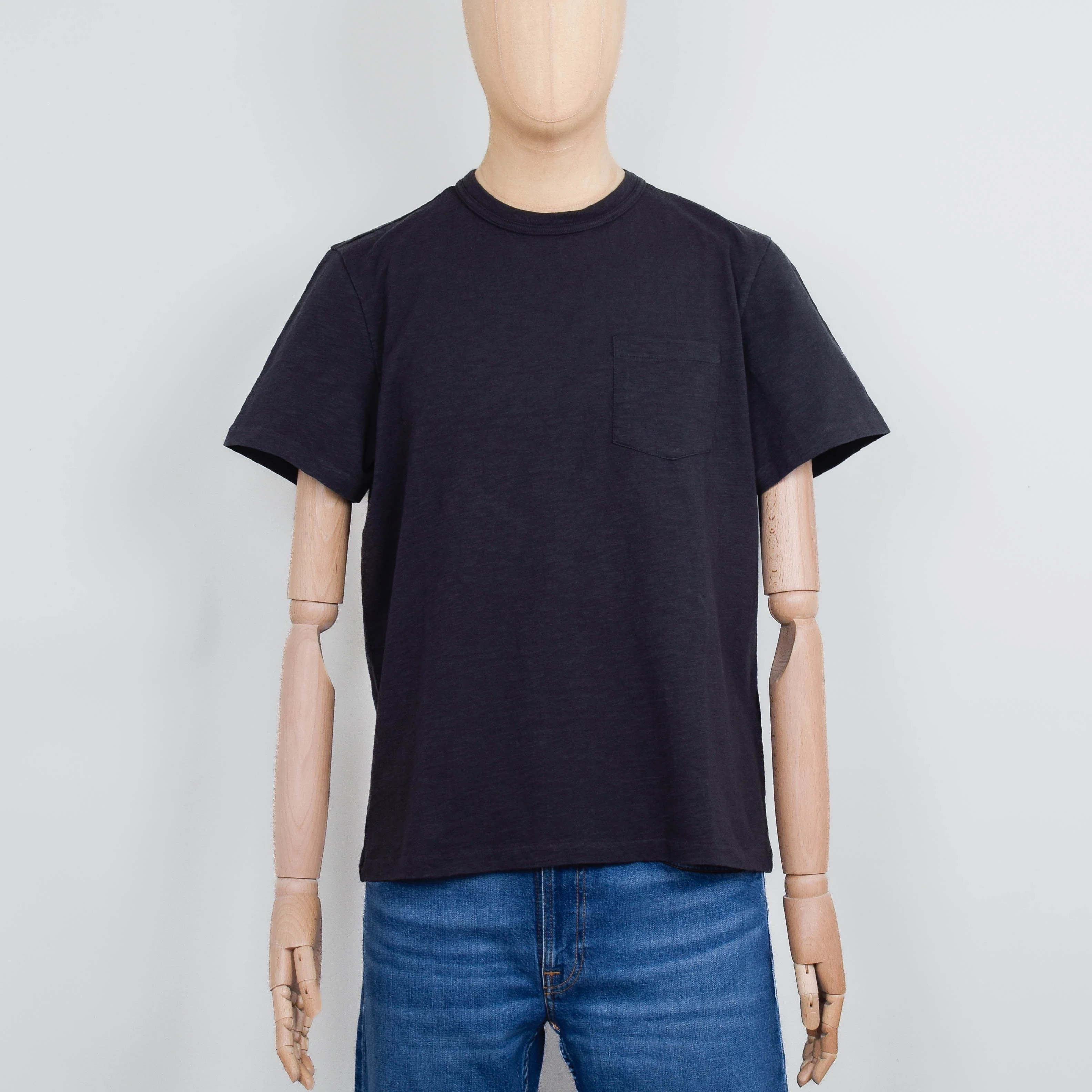Nudie Jeans Roy Heavy Slub T-Shirt - Antracite