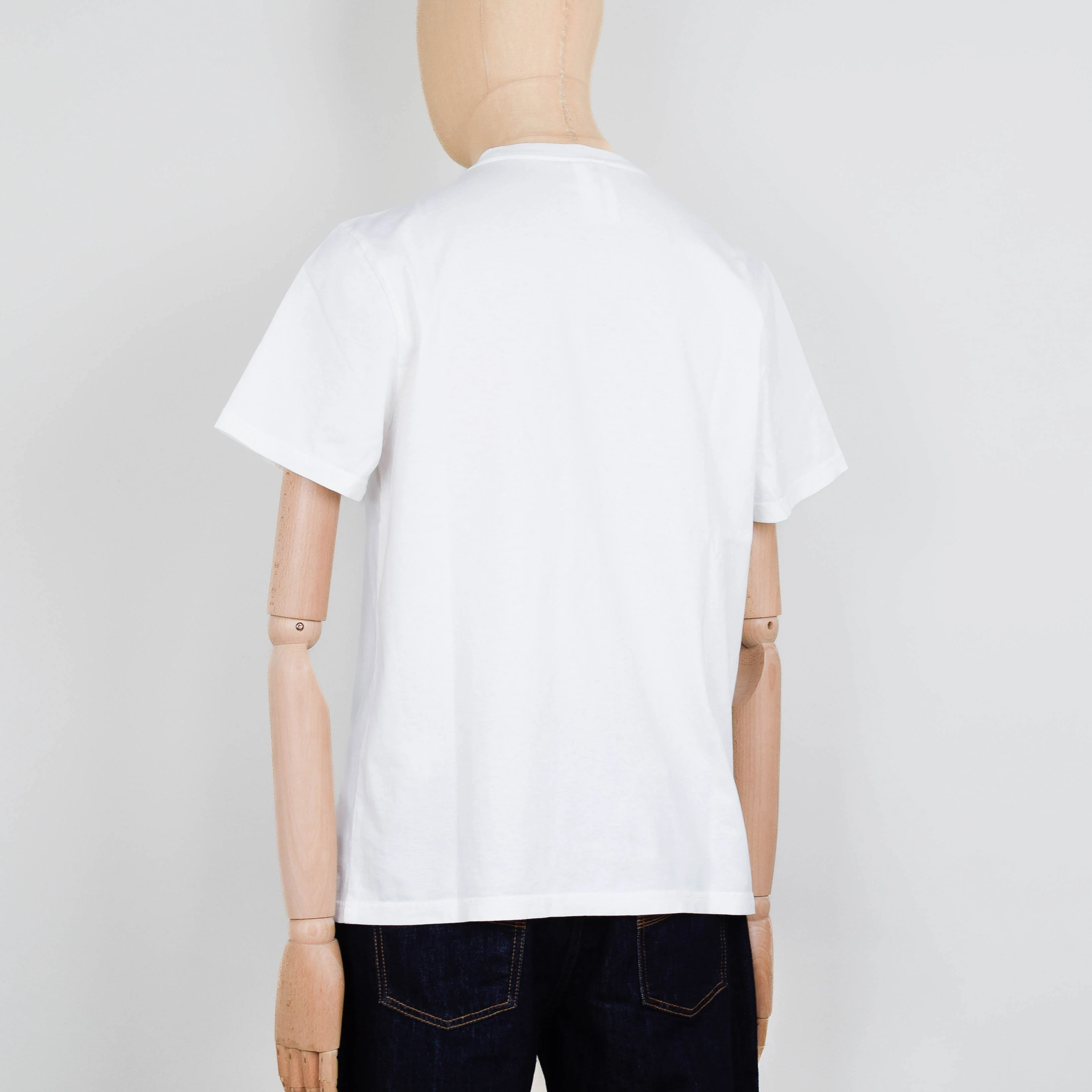 Nudie Jeans Roy Life Tracks T-Shirt - Chalk White - Image 3