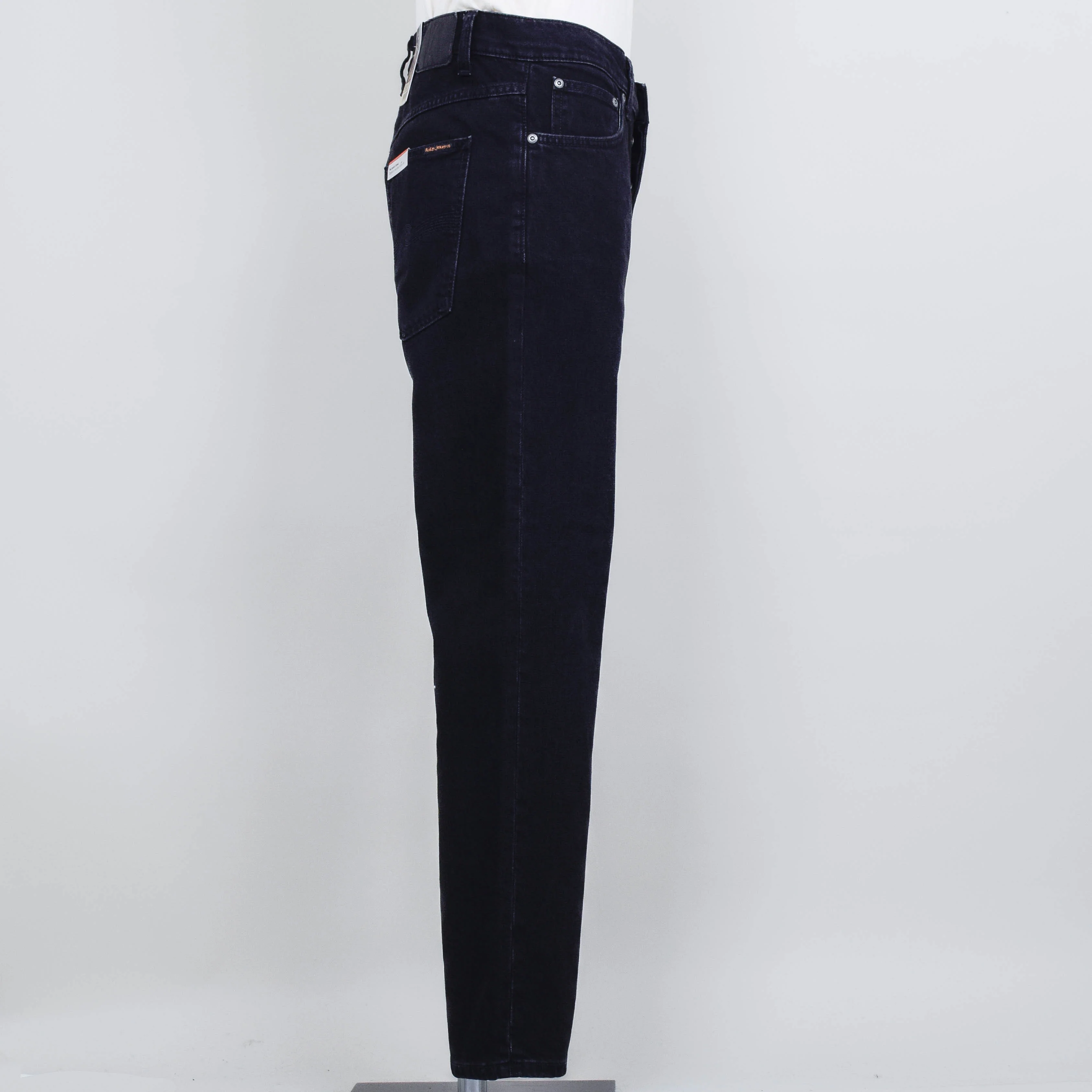 Nudie Jeans Solid Ollie - Black Steel - Image 2