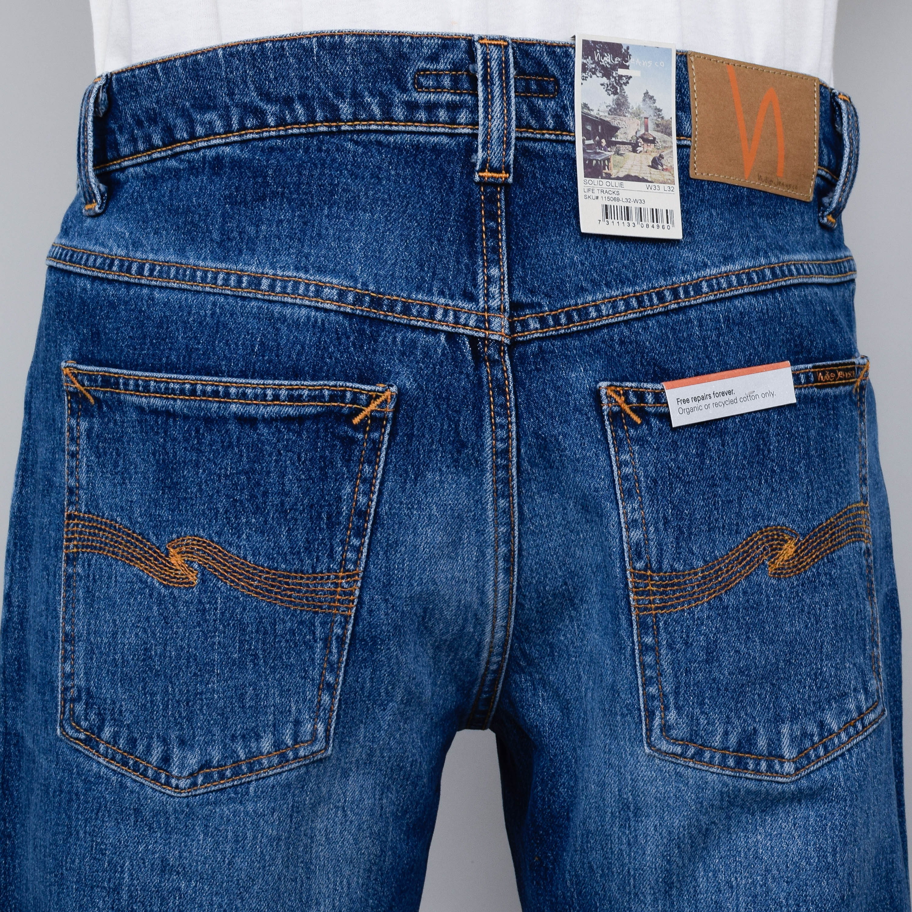 Nudie Jeans Solid Ollie - Life Tracks - Image 3