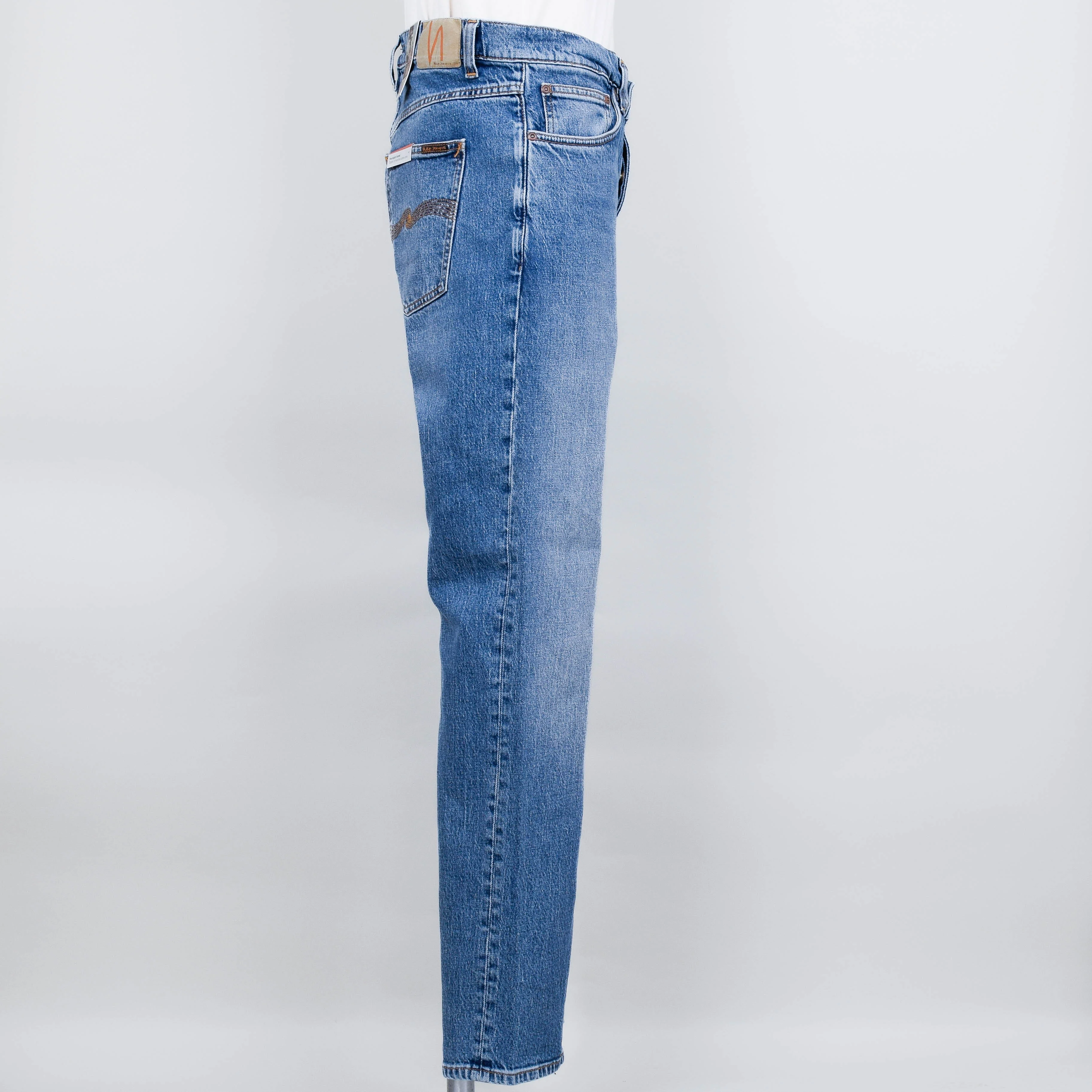 Nudie Jeans Solid Ollie - Worn Vintage - Image 2