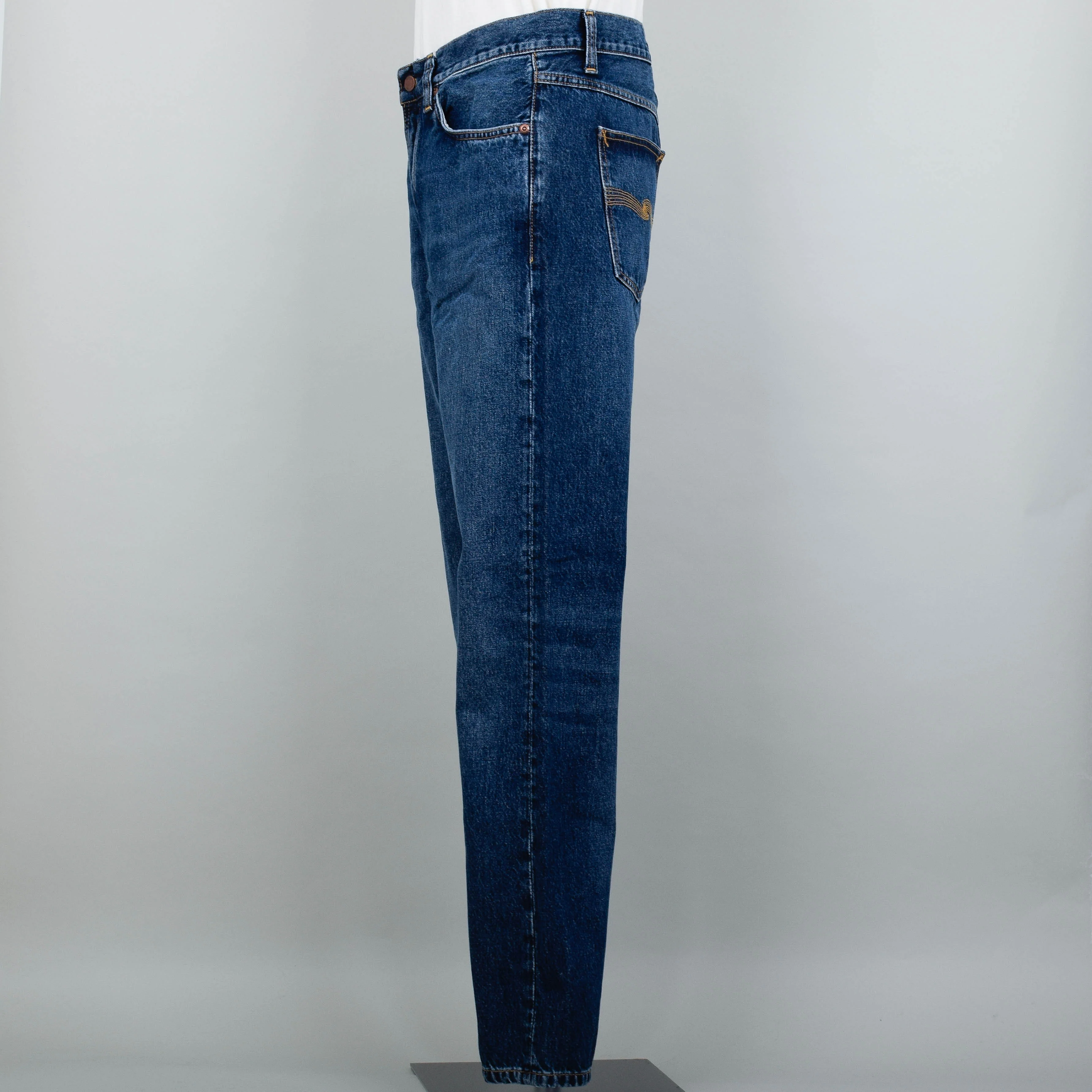 Nudie Jeans Steady Eddie II - Blue Slate - Image 2