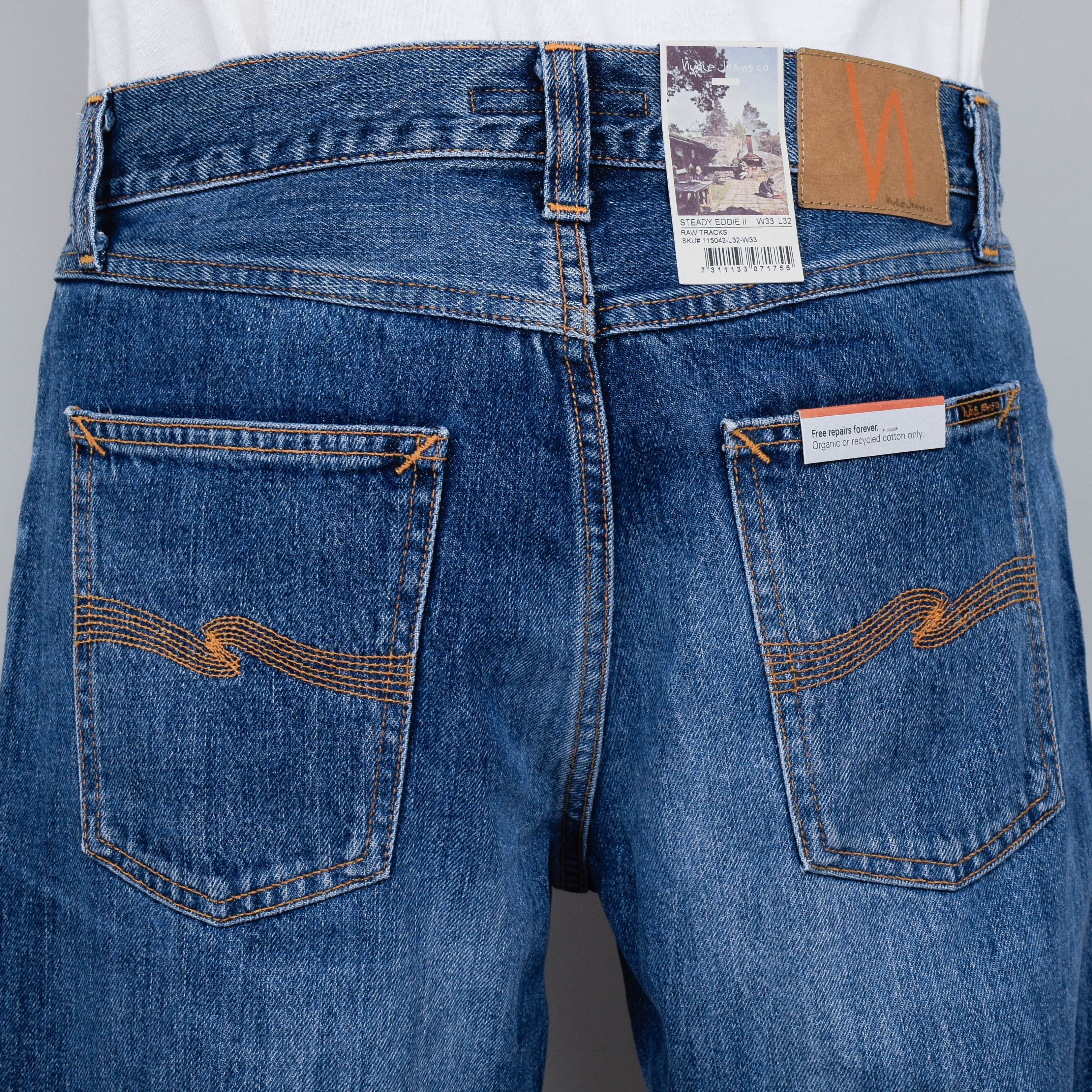 Nudie Jeans Steady Eddie II - Raw Tracks - Image 3