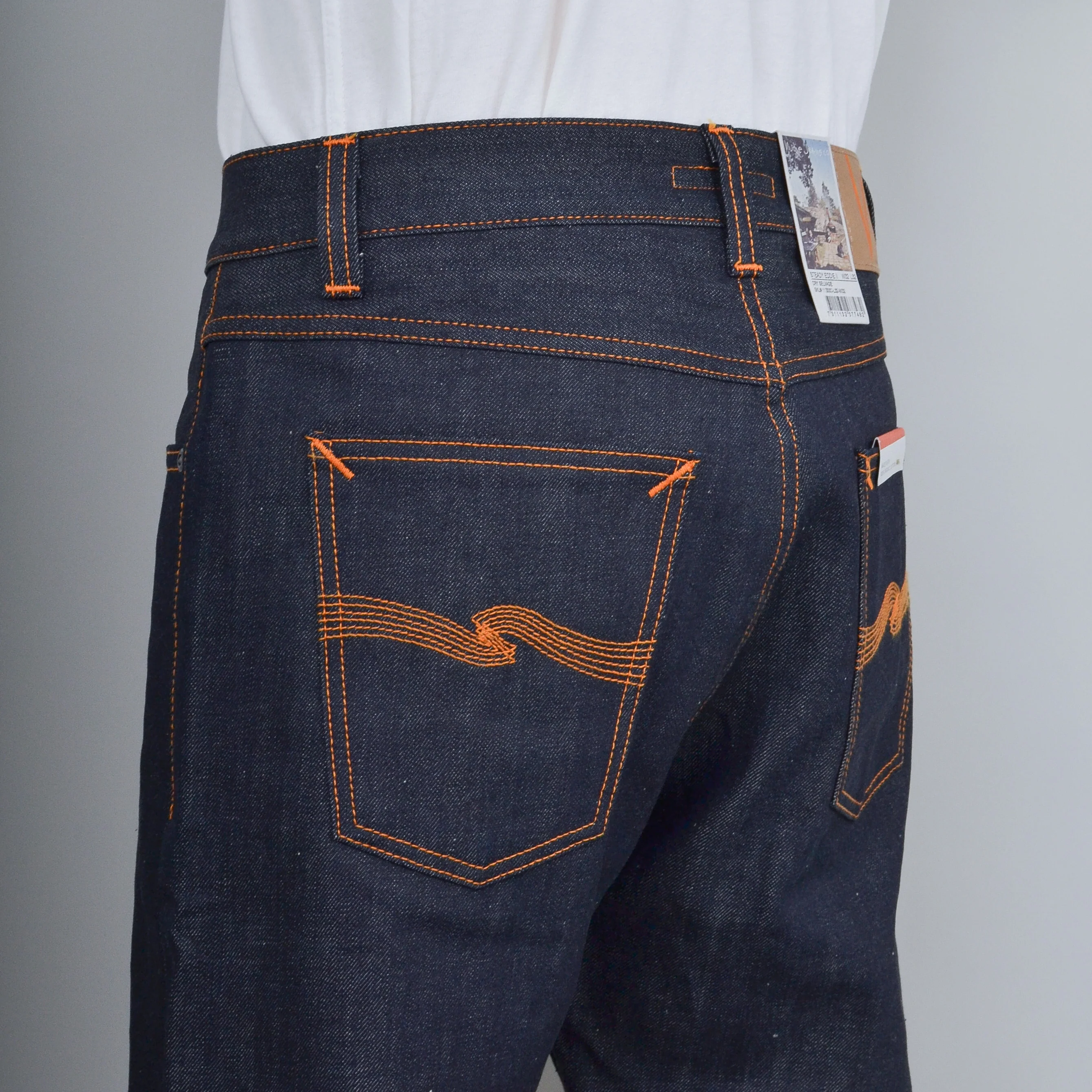 Nudie Jeans Steady Eddie II - Dry Japan Selvage - Image 3