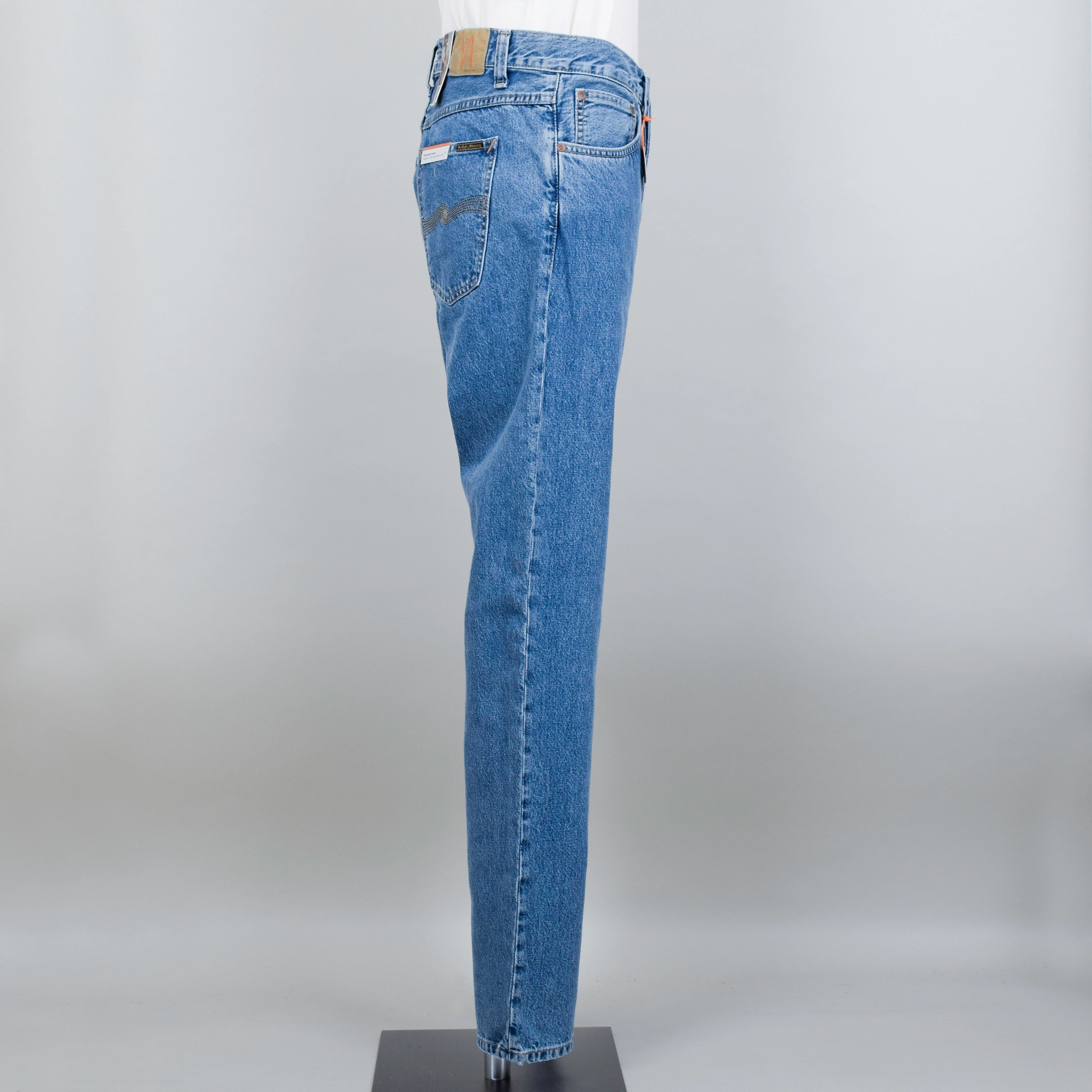 Nudie Jeans Steady Eddie II - Wavy Blues - Image 2