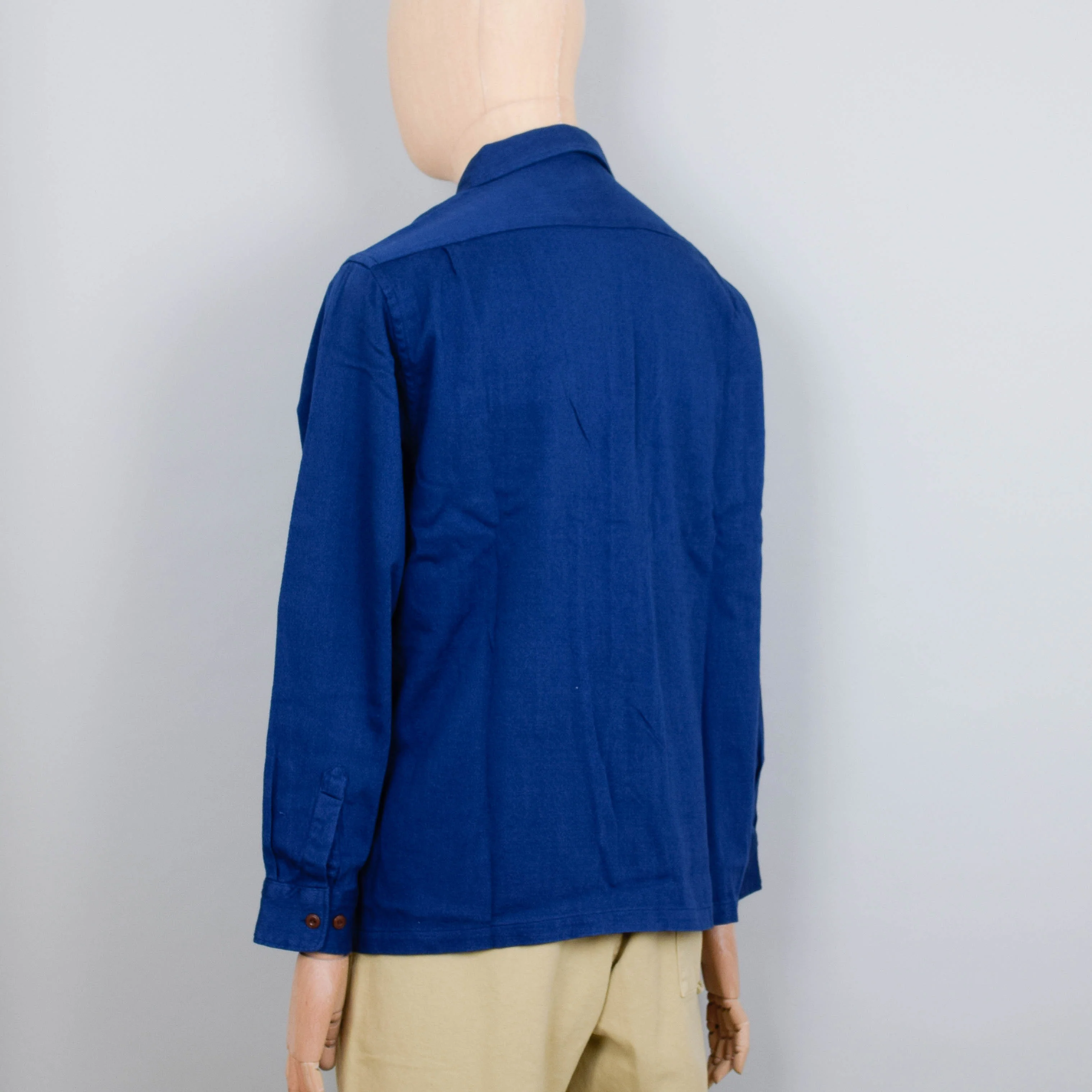 Nudie Jeans Vincent Shirt - Floral French Blue - Image 4