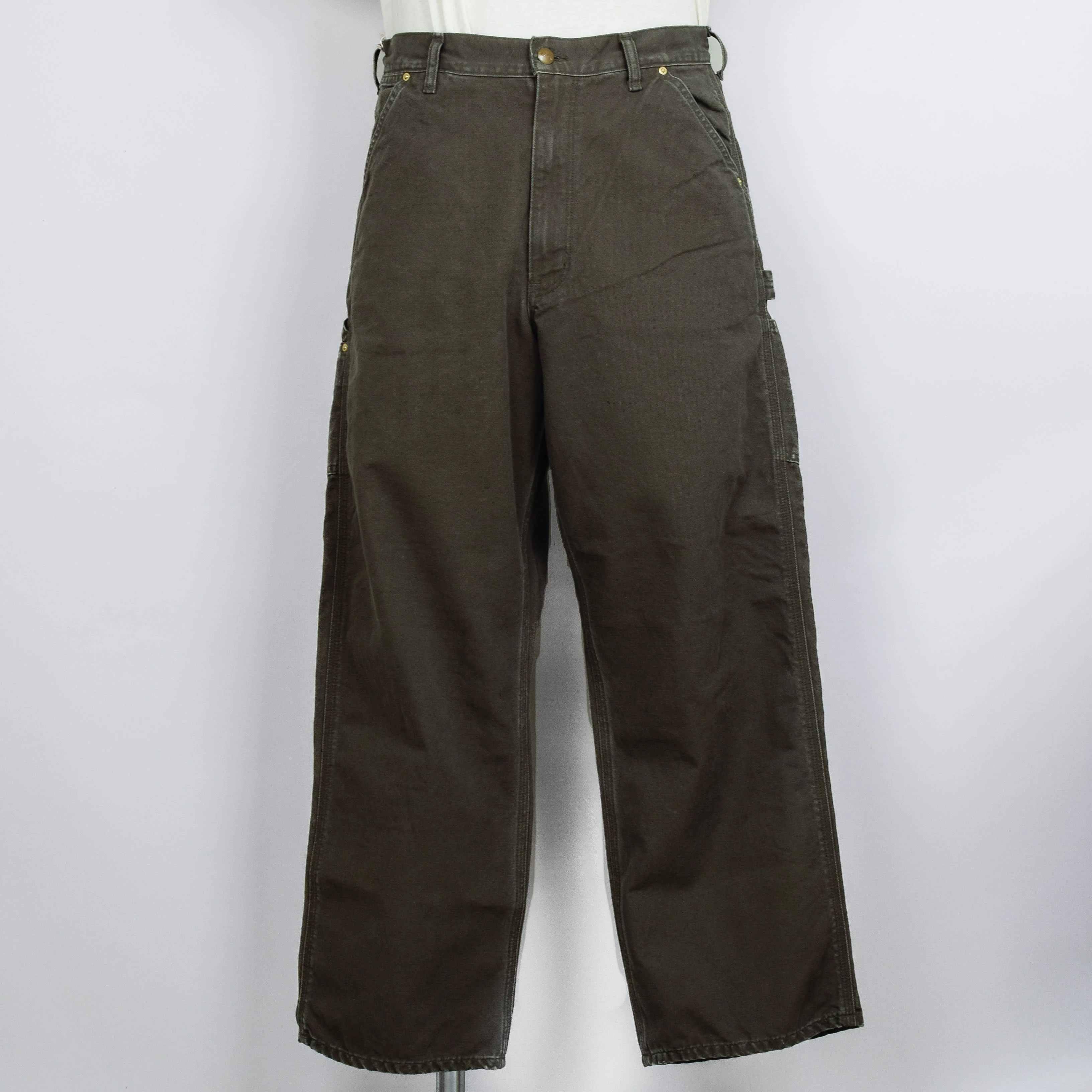 OrSlow Dad's Fit Painter Pants - Army Green