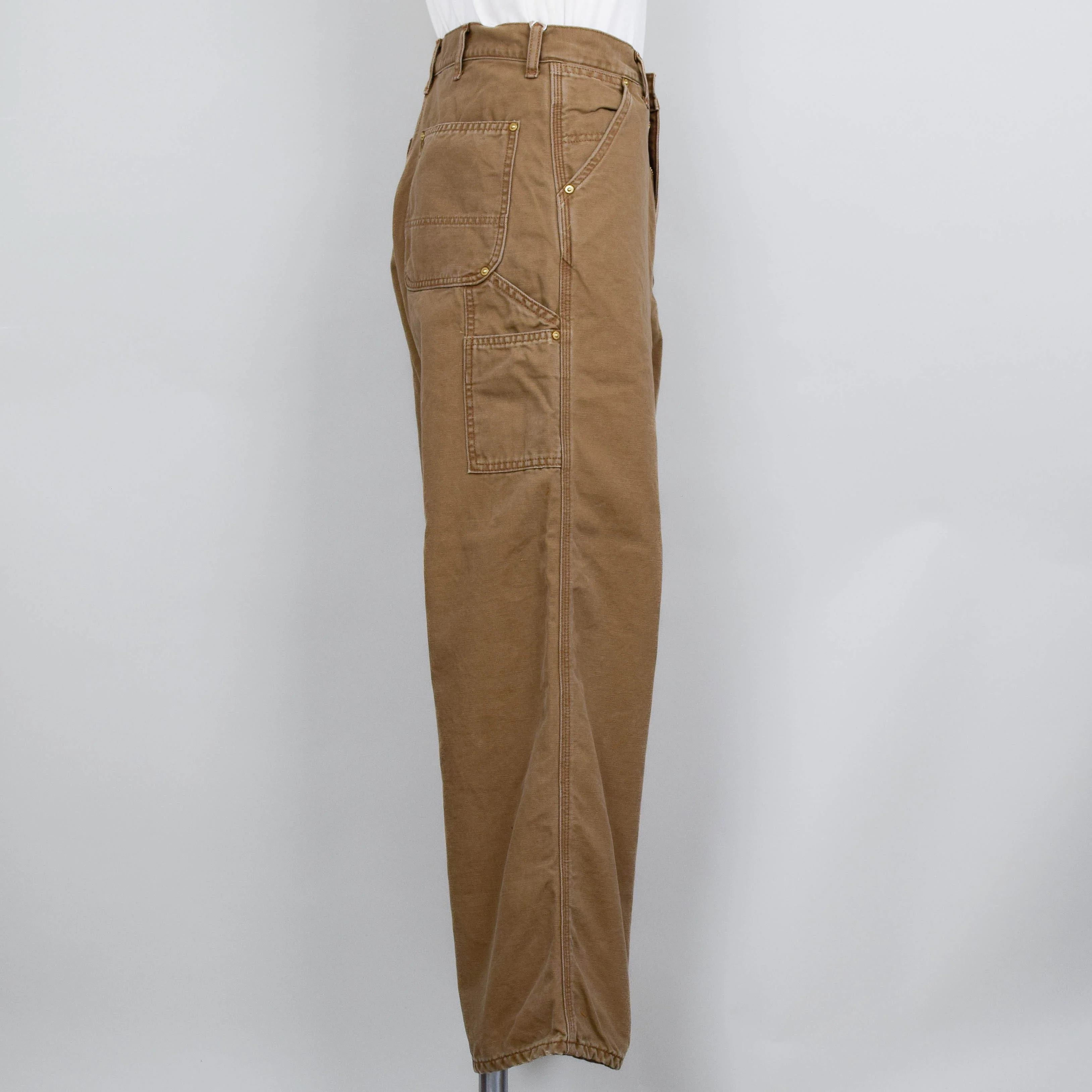 OrSlow Dad's Fit Painter Pants - Brown - Image 2