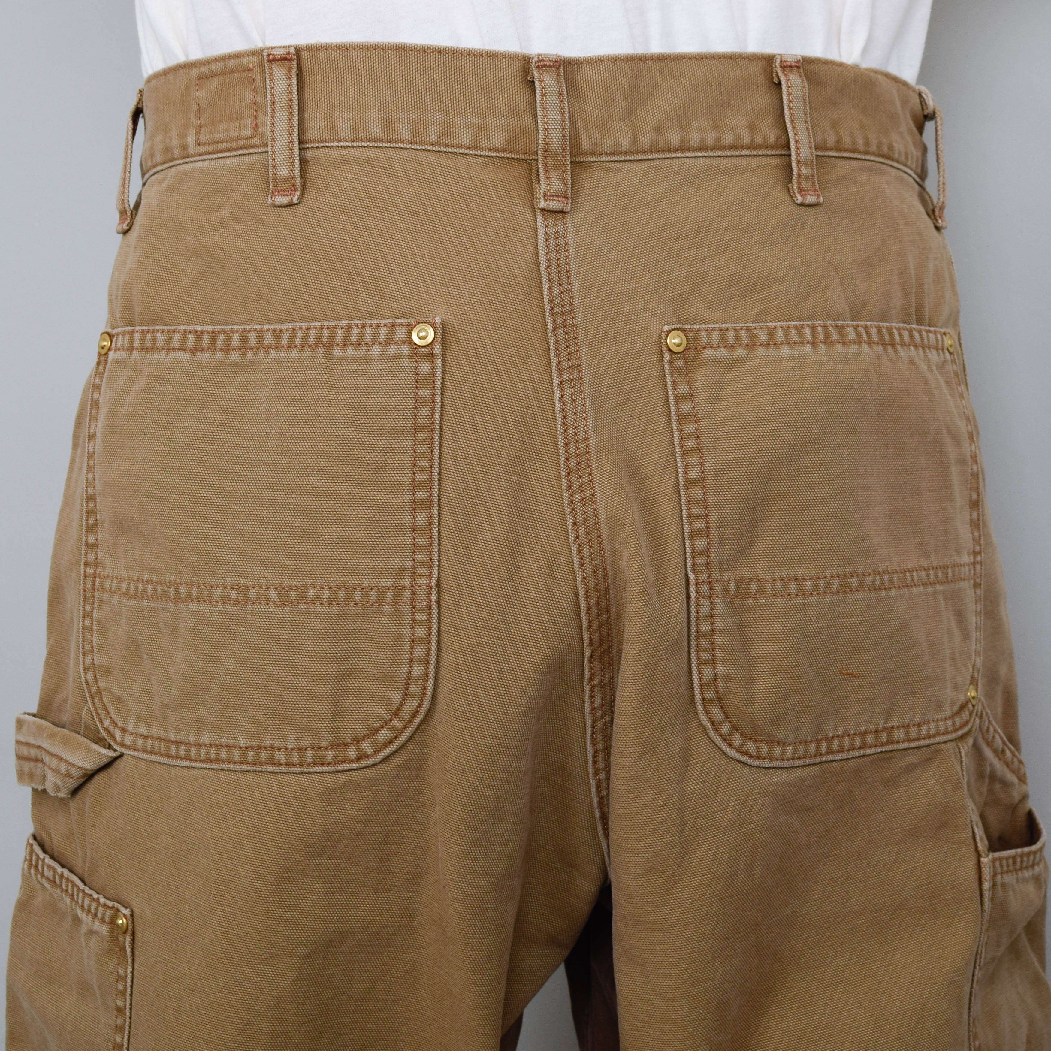 OrSlow Dad's Fit Painter Pants - Brown - Image 3