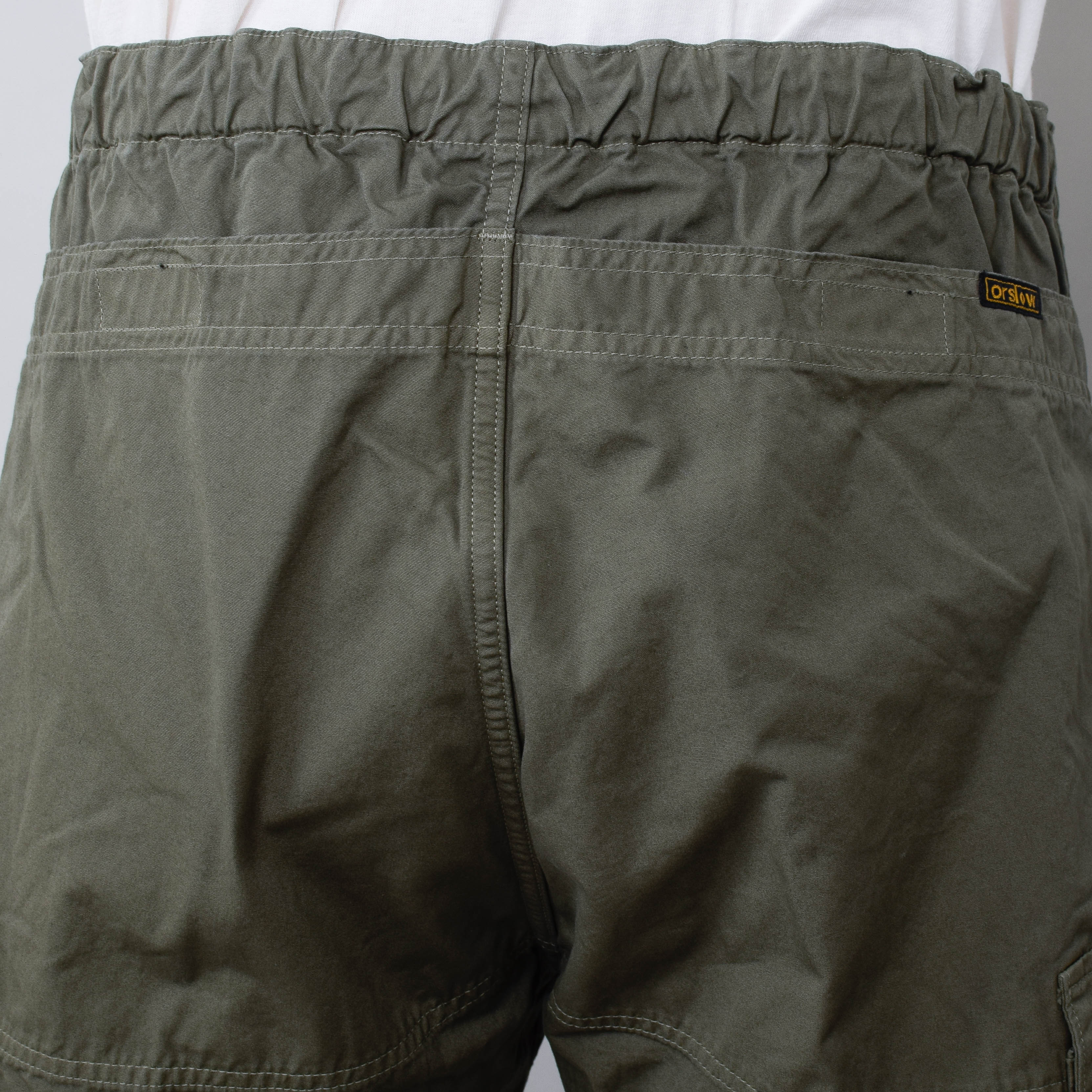 OrSlow Easy Cargo Pants - Army Green - Image 3