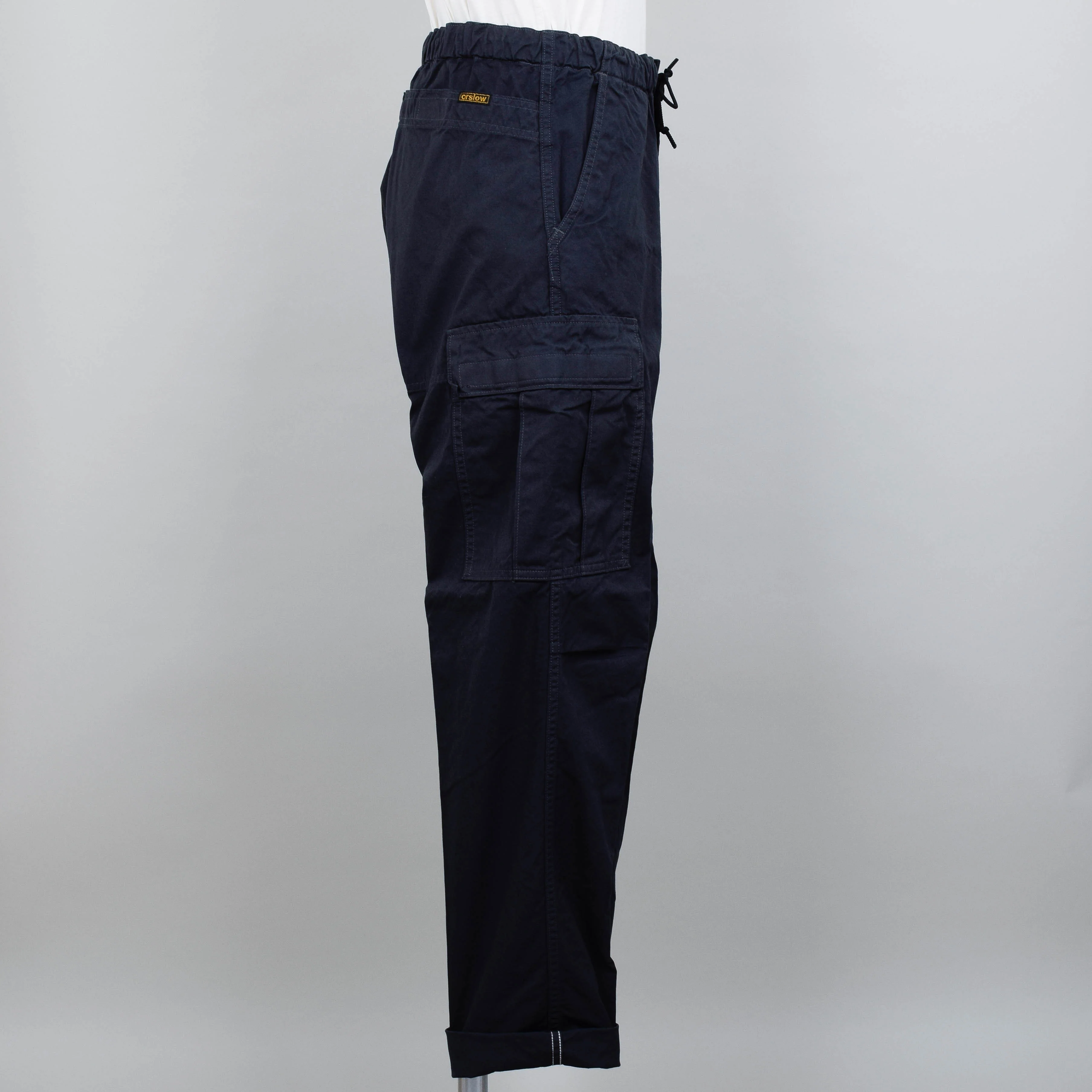OrSlow Easy Cargo Pants - Charcoal Gray - Image 2