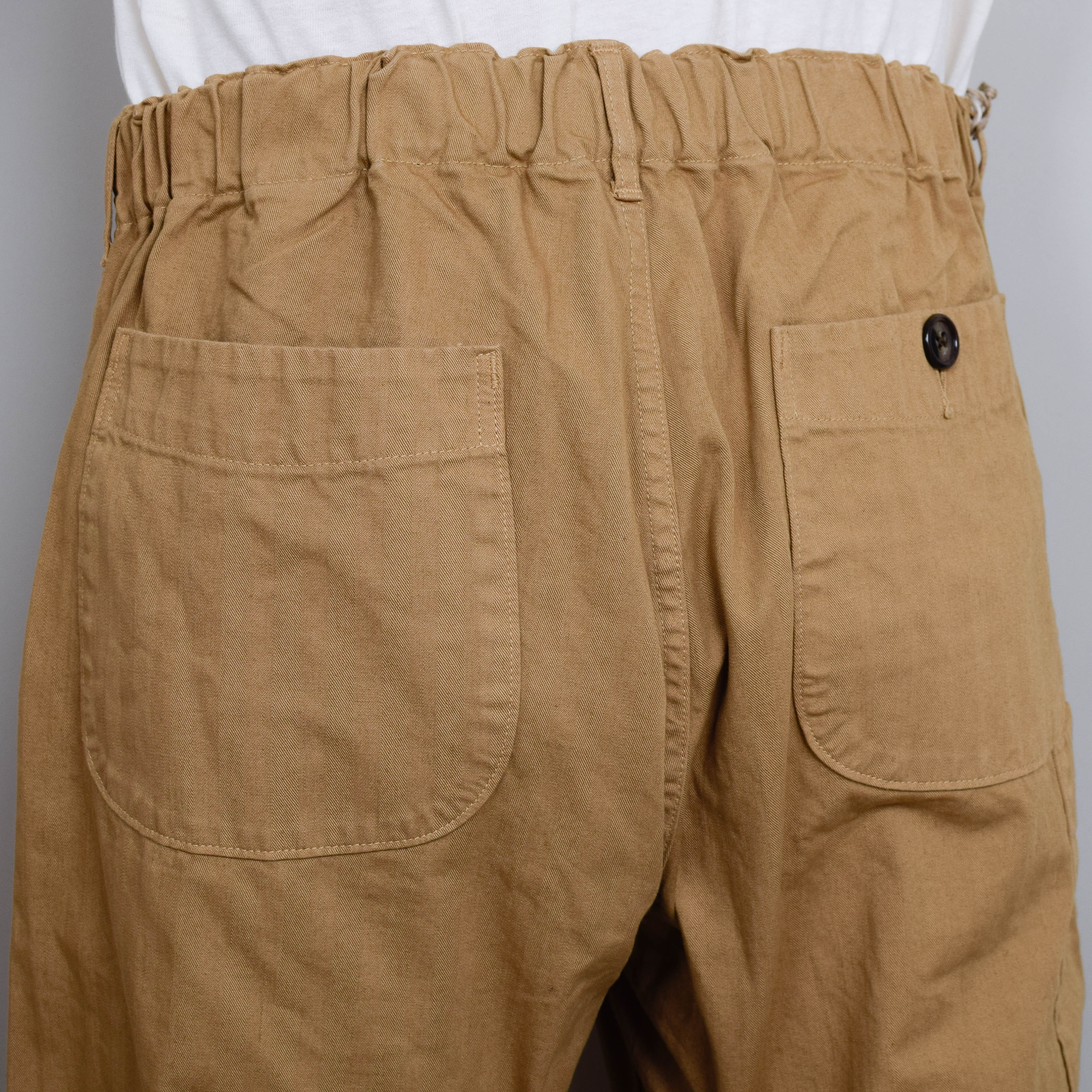 OrSlow French Work Pants - Khaki - Image 3