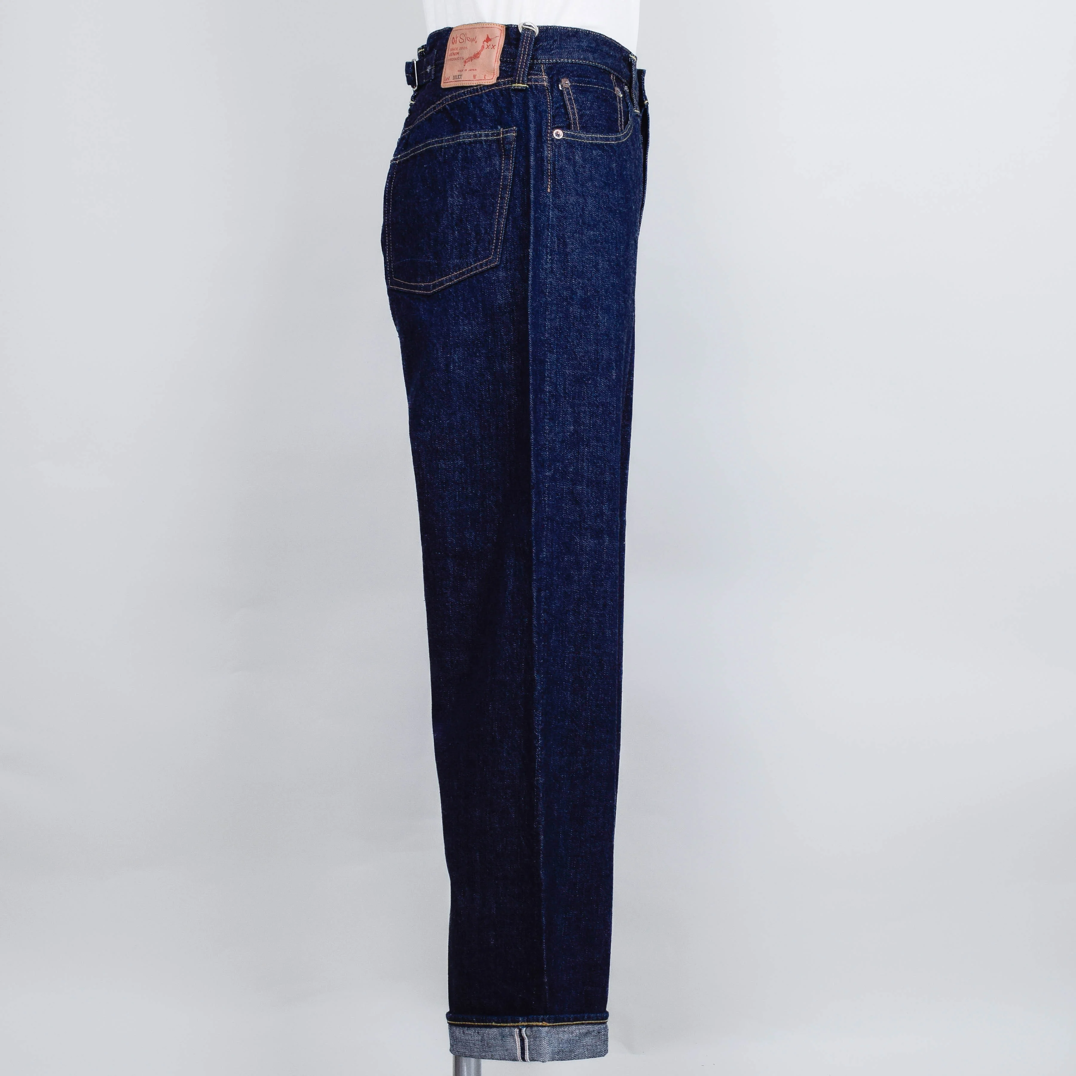 OrSlow Grand Dad's Fit Denim Pants - One Wash - Image 2