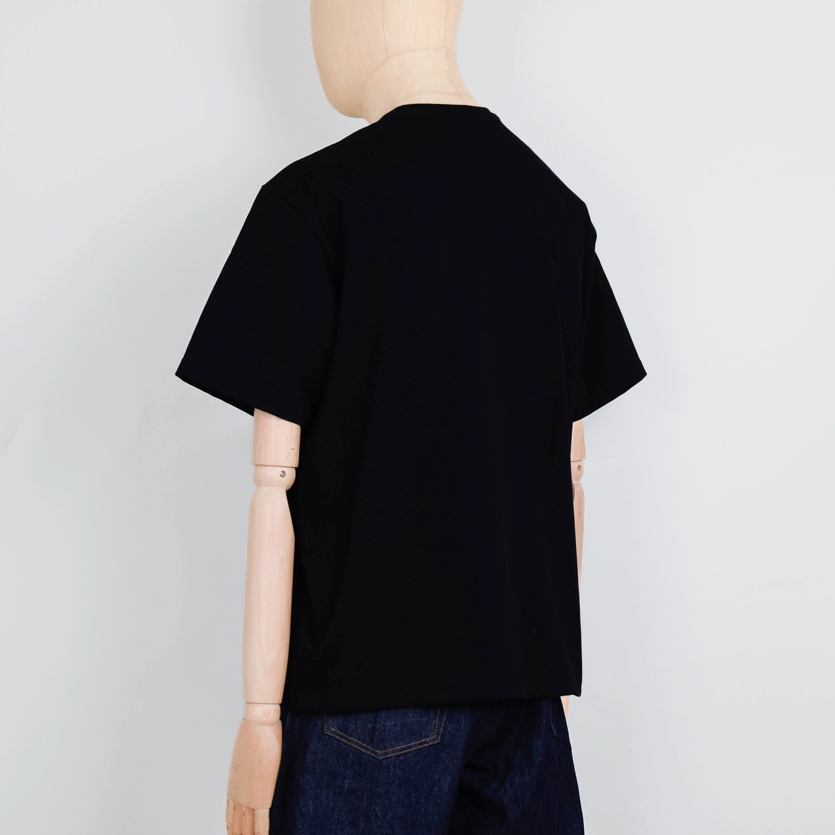 Orslow Sturdy Cotton T-Shirt With Pocket - Black - Image 3