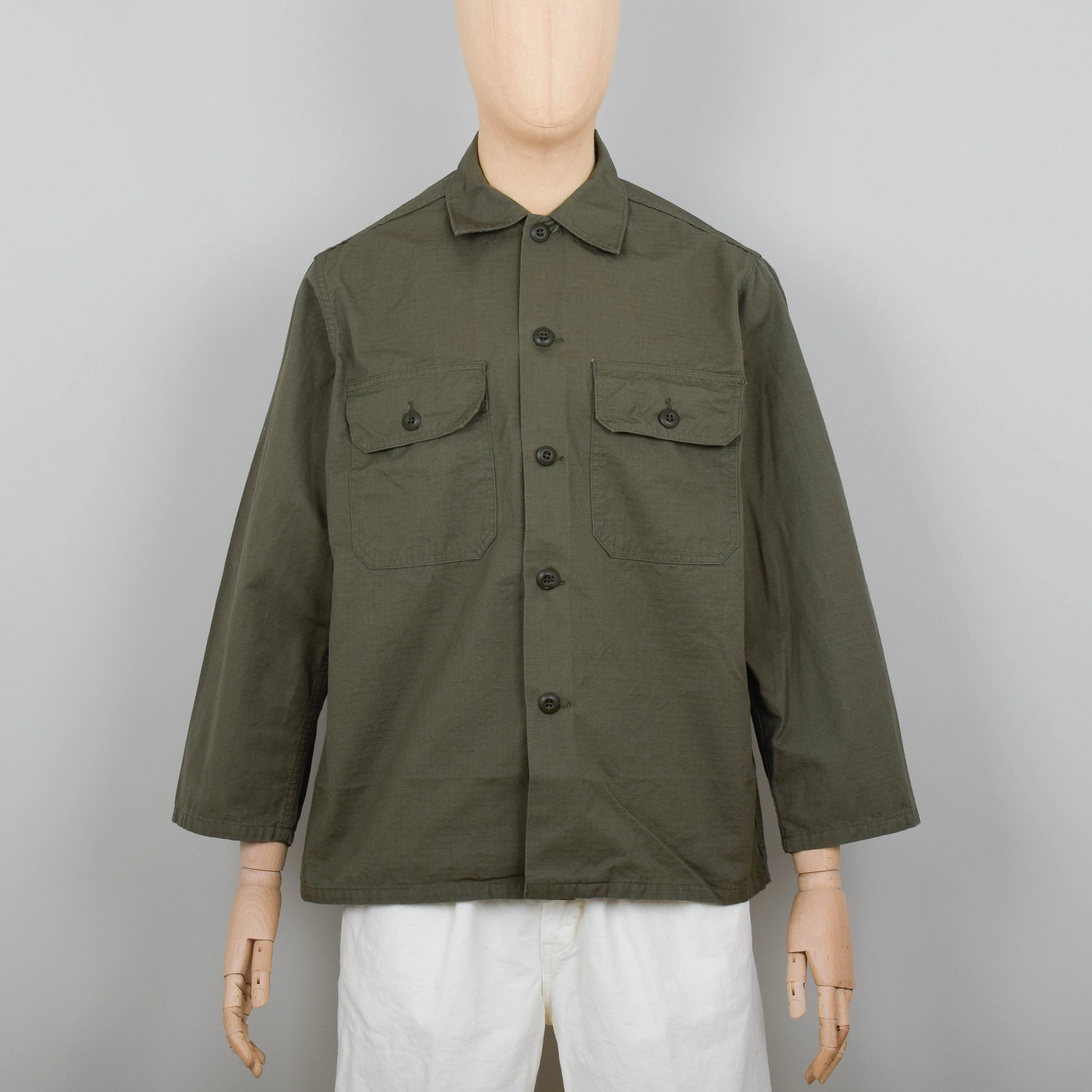 Orslow Trooper Fatigue Shirt - Army Green