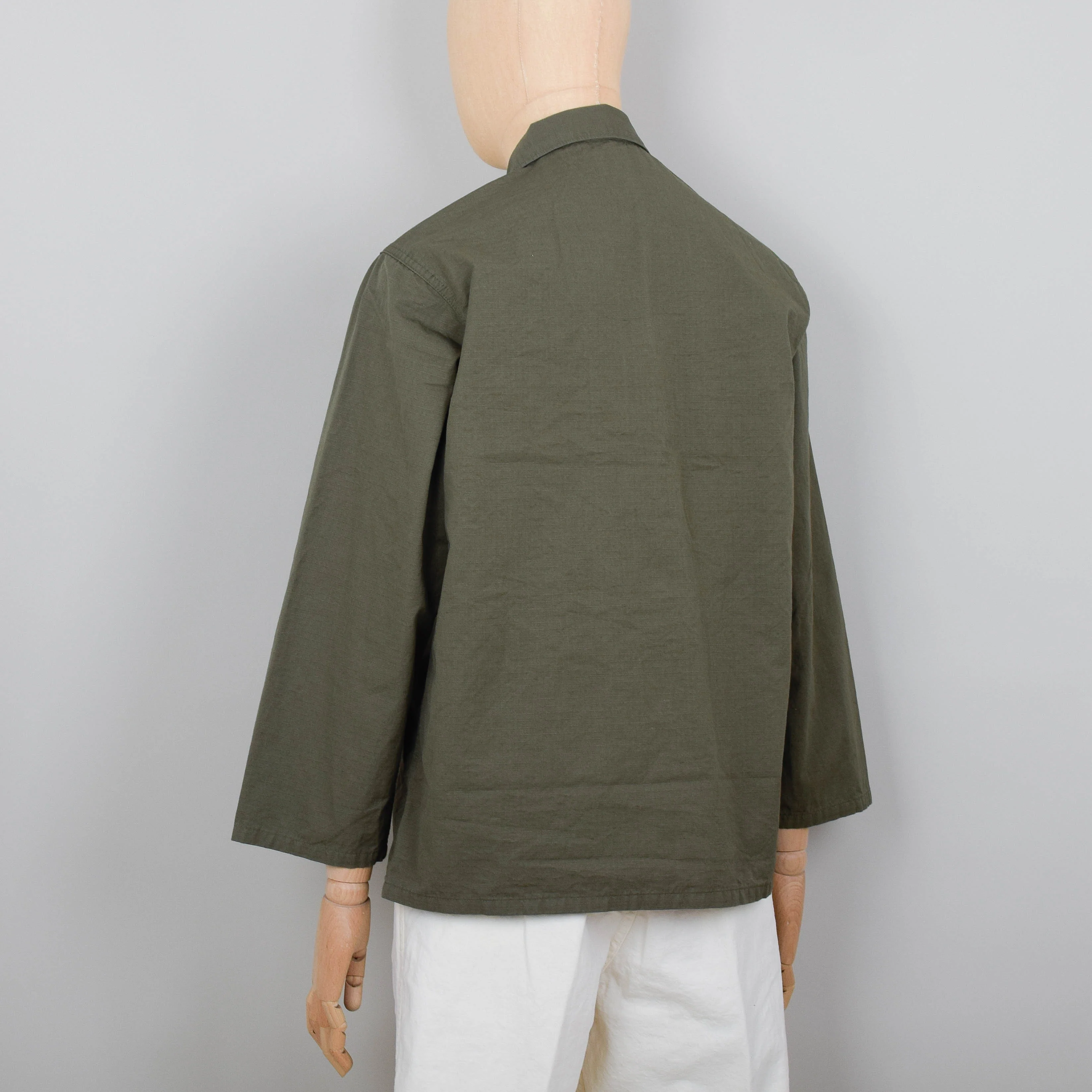 Orslow Trooper Fatigue Shirt - Army Green - Image 3