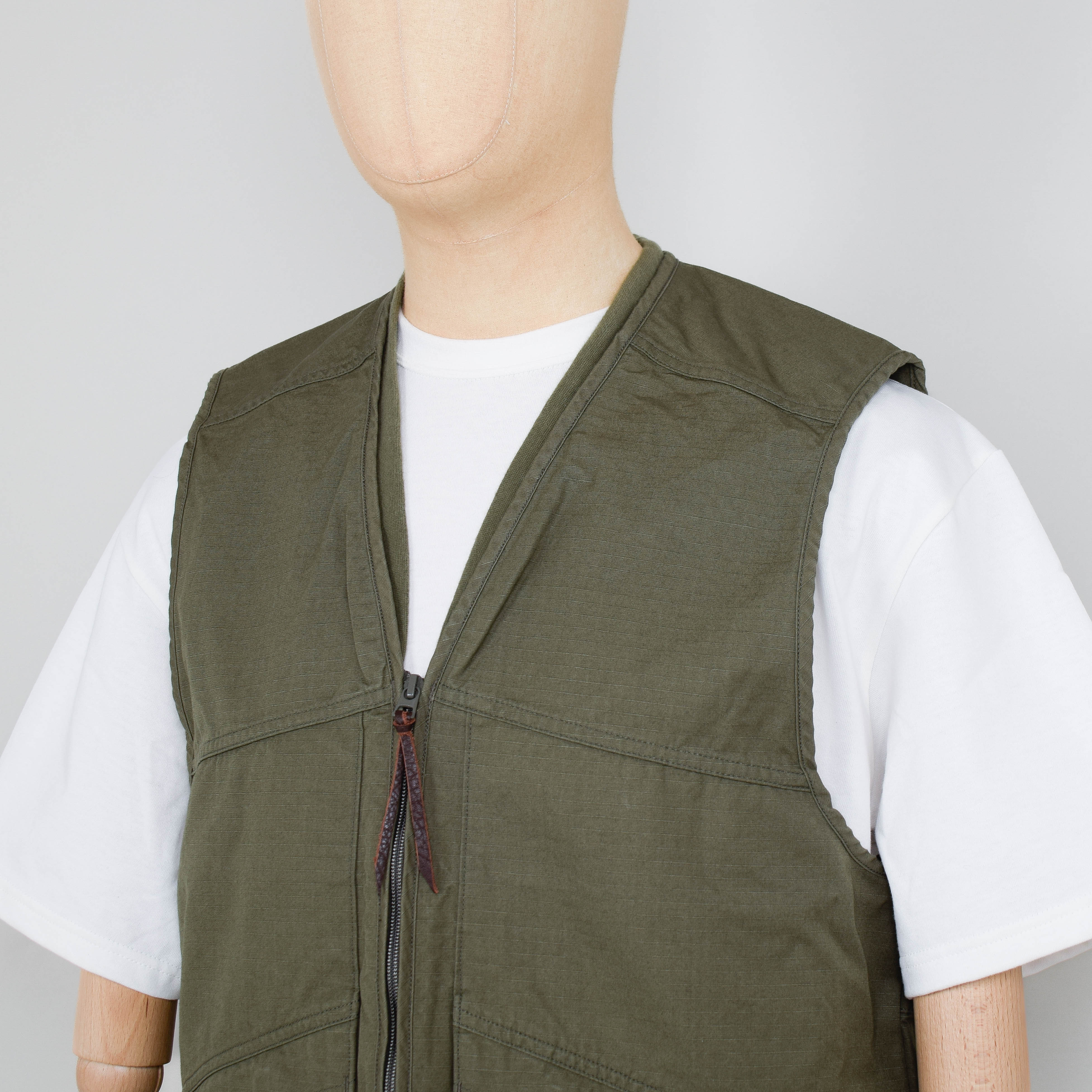Orslow Utility Vest - Army Green - Image 2