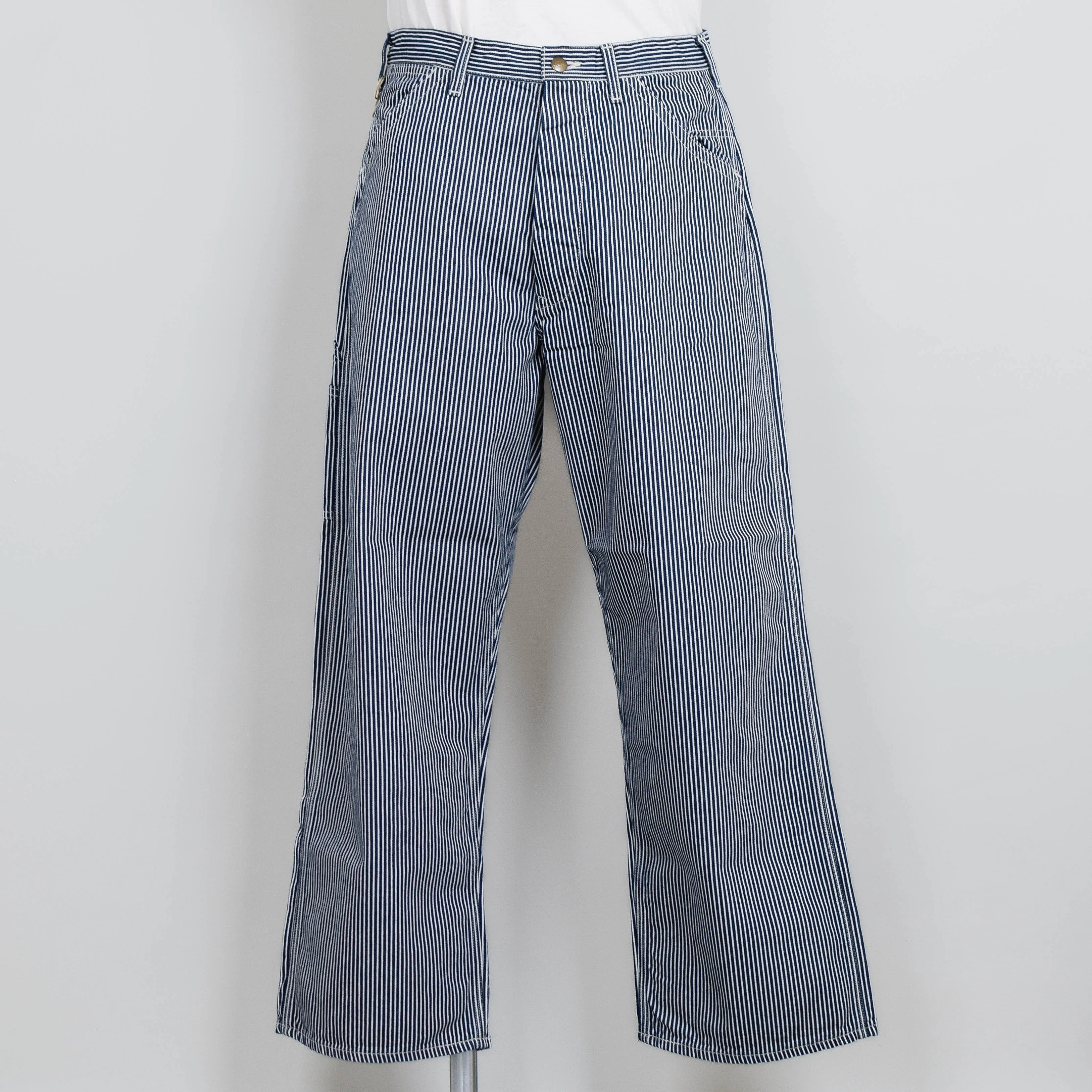 Orslow Wide Fit 30's Hickory Painter Pants - Hickory