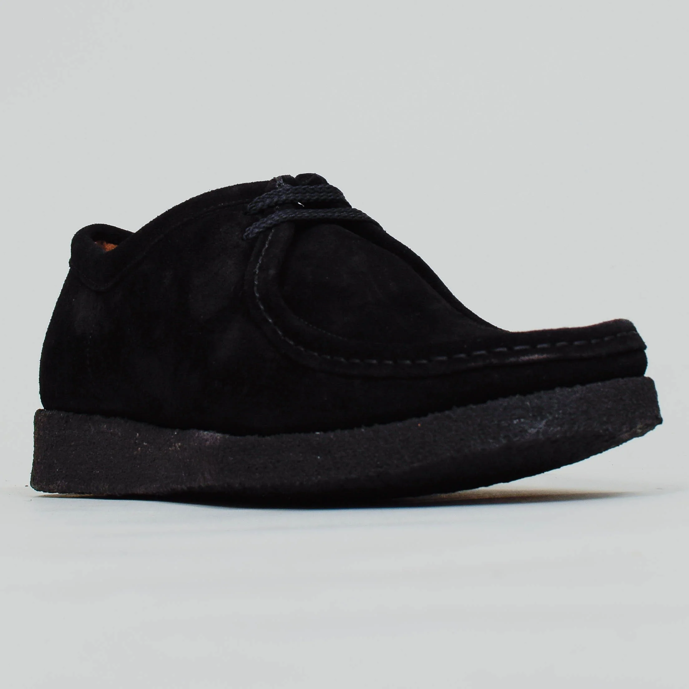 Padmore & Barnes P204 - Black Suede - Image 2