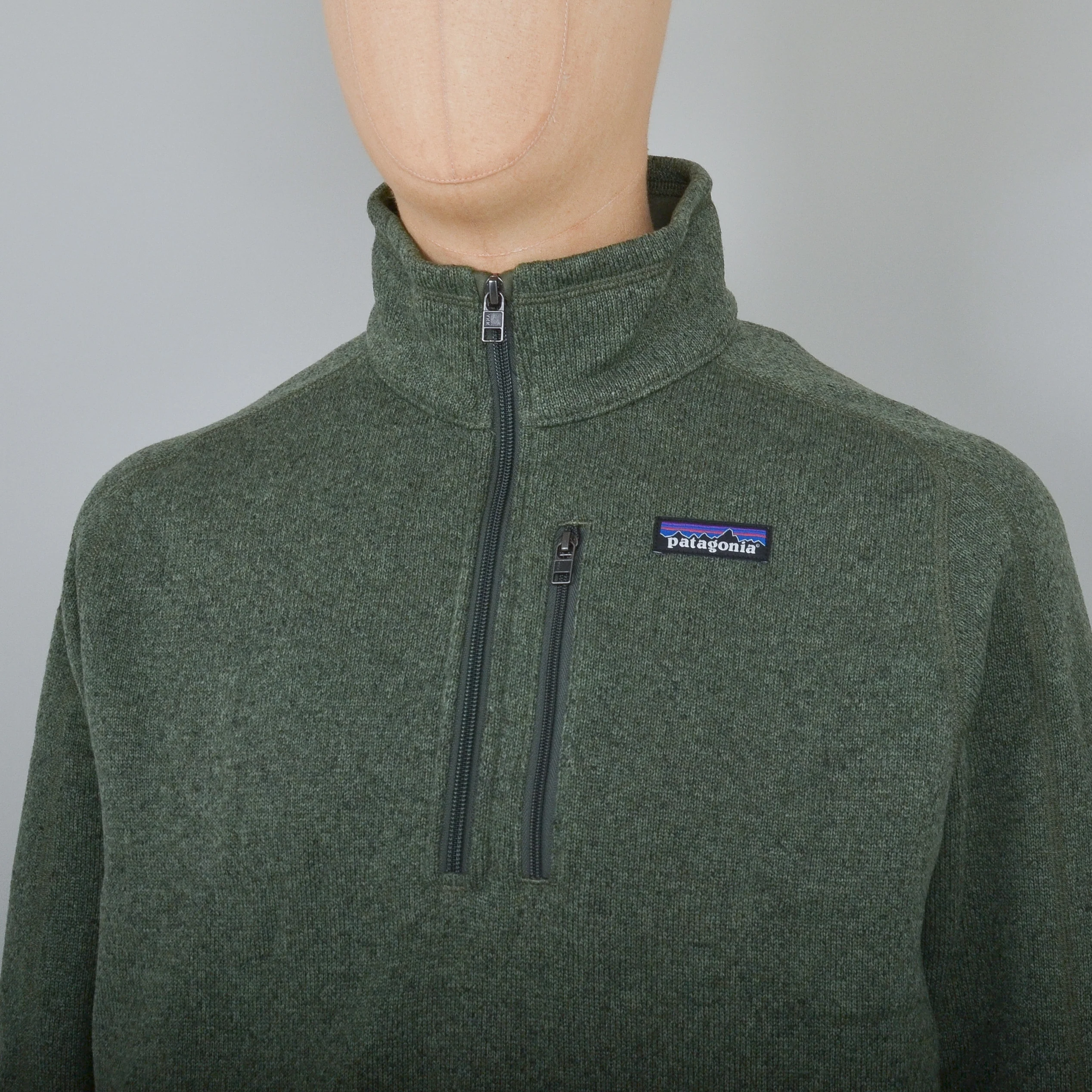 Patagonia Better Sweater 1/4 Zip - Industrial Green - Image 2