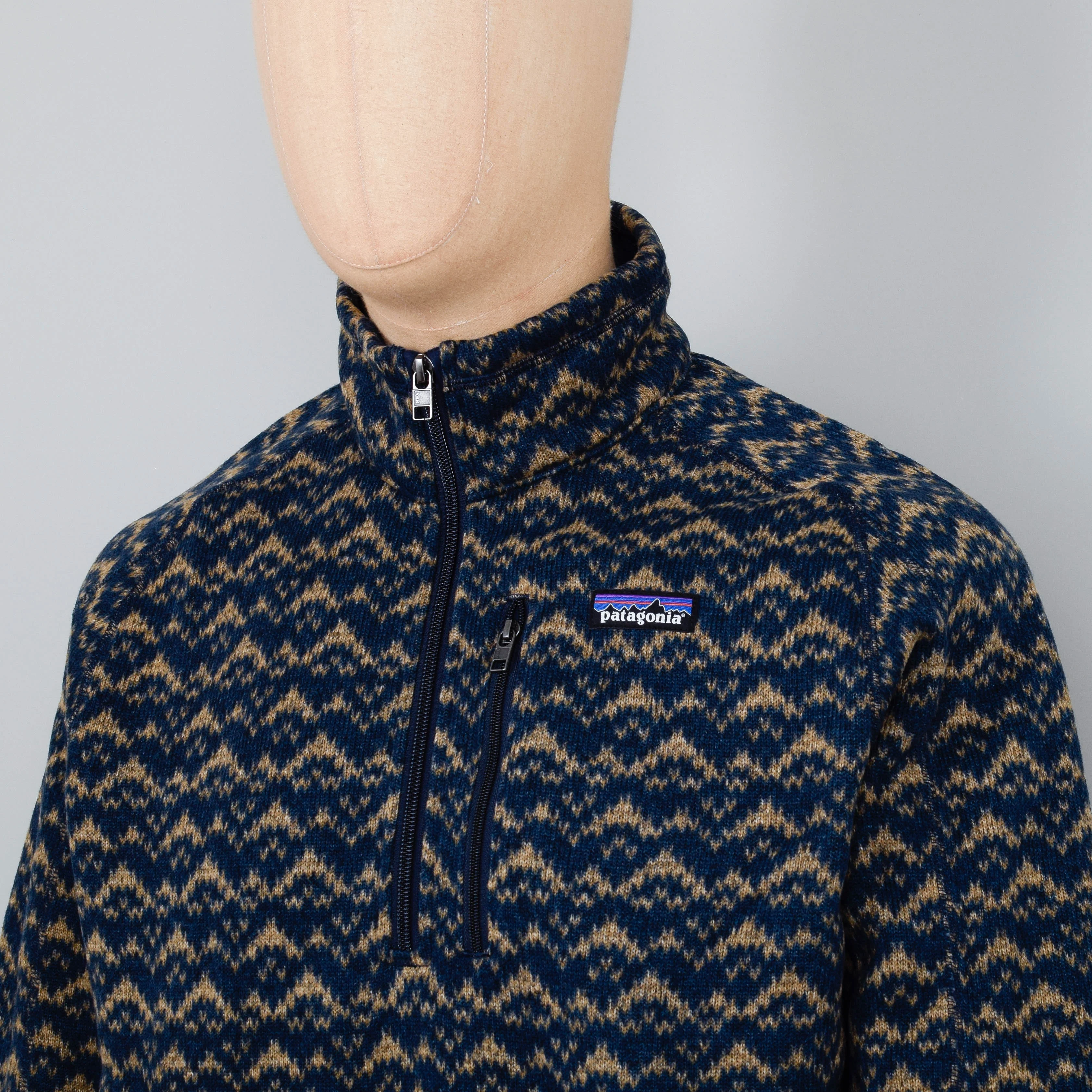 Patagonia Better Sweater 1/4 Zip - Mountain Peak: New Navy - Image 2