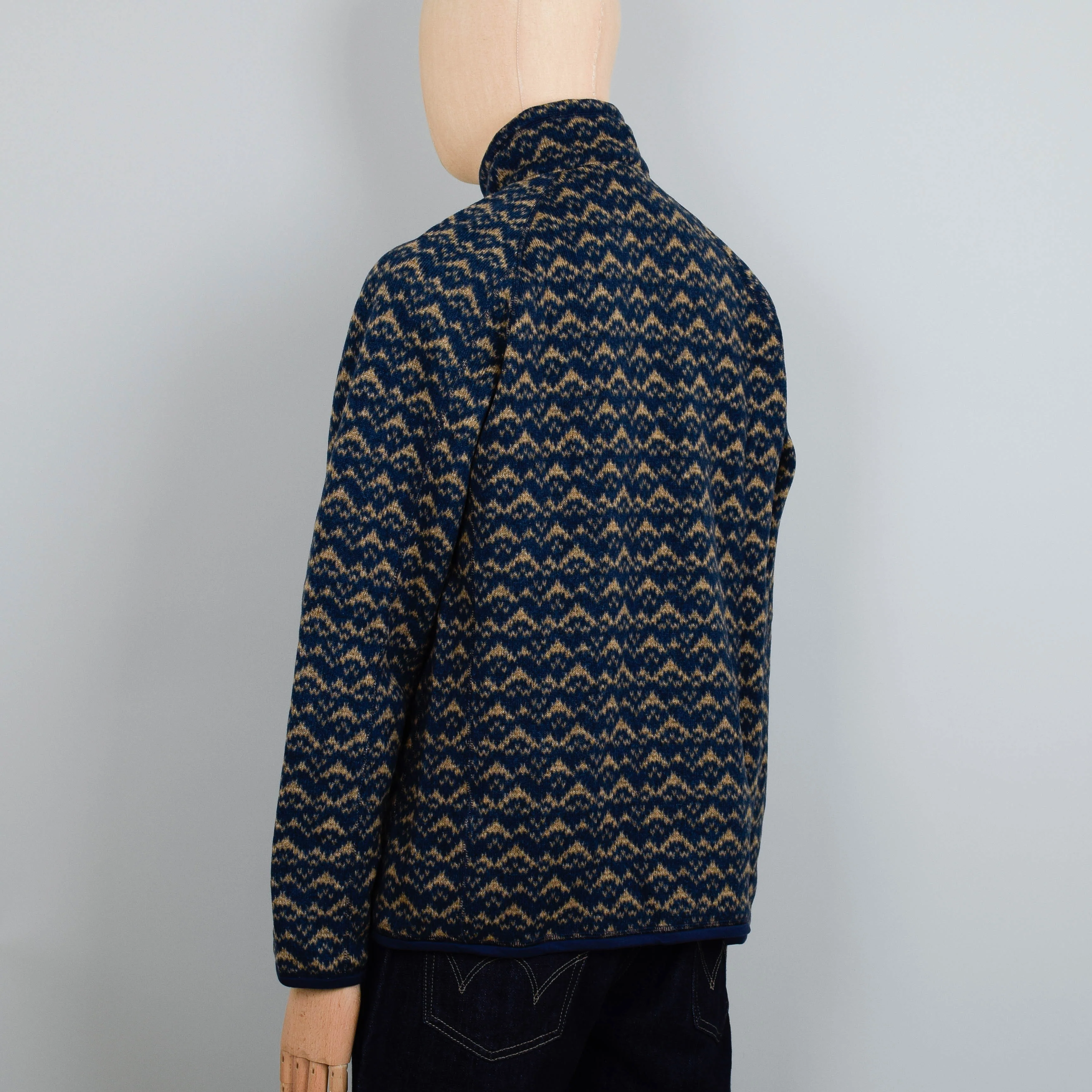 Patagonia Better Sweater 1/4 Zip - Mountain Peak: New Navy - Image 3