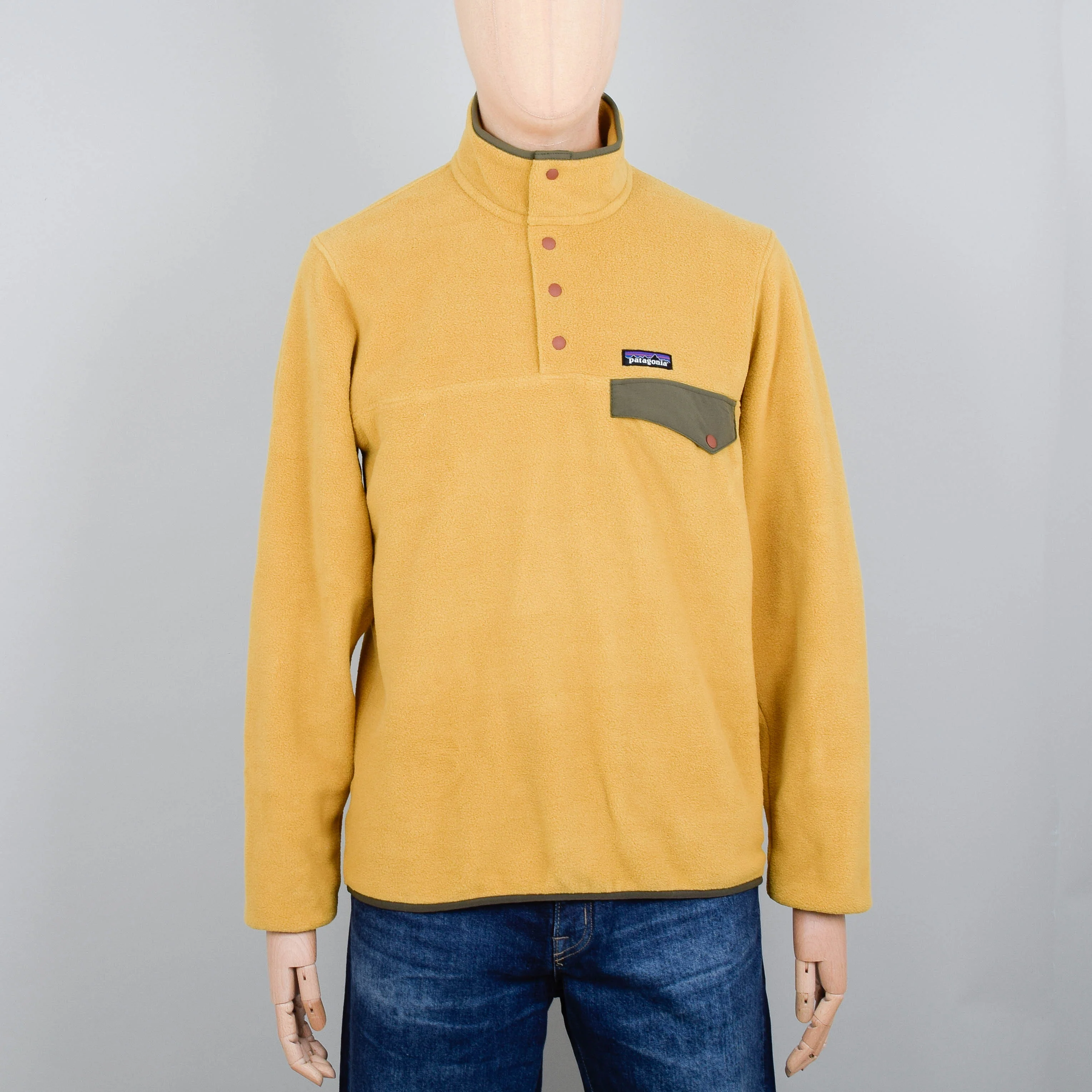 Patagonia LW Synch Snap-T Pullover - Cabin Gold