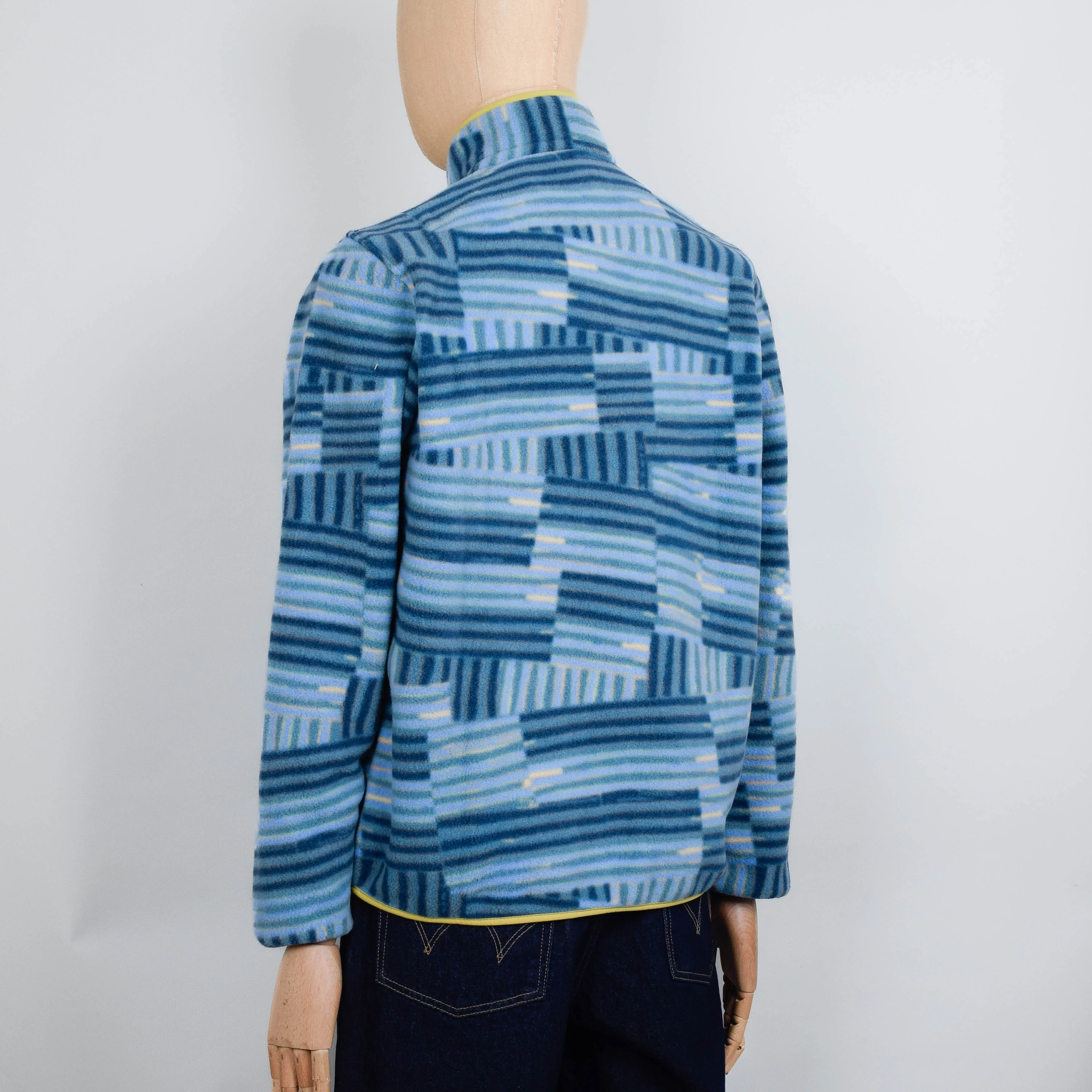Patagonia LW Synch Snap-T Pullover - Quilty Fitz: Wetlands Blue - Image 3